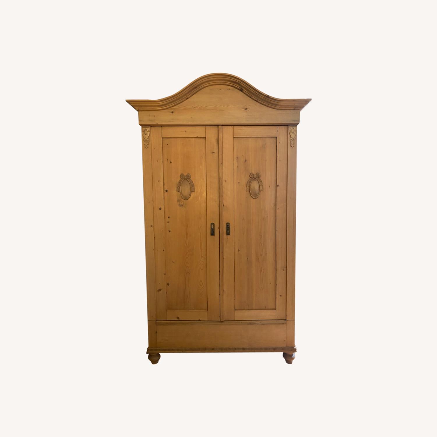 Antique Scandinavian Armoire AptDeco