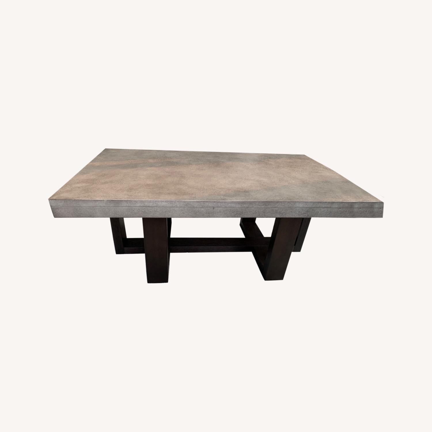 Raymour & Flanigan Gray Coffee Table AptDeco