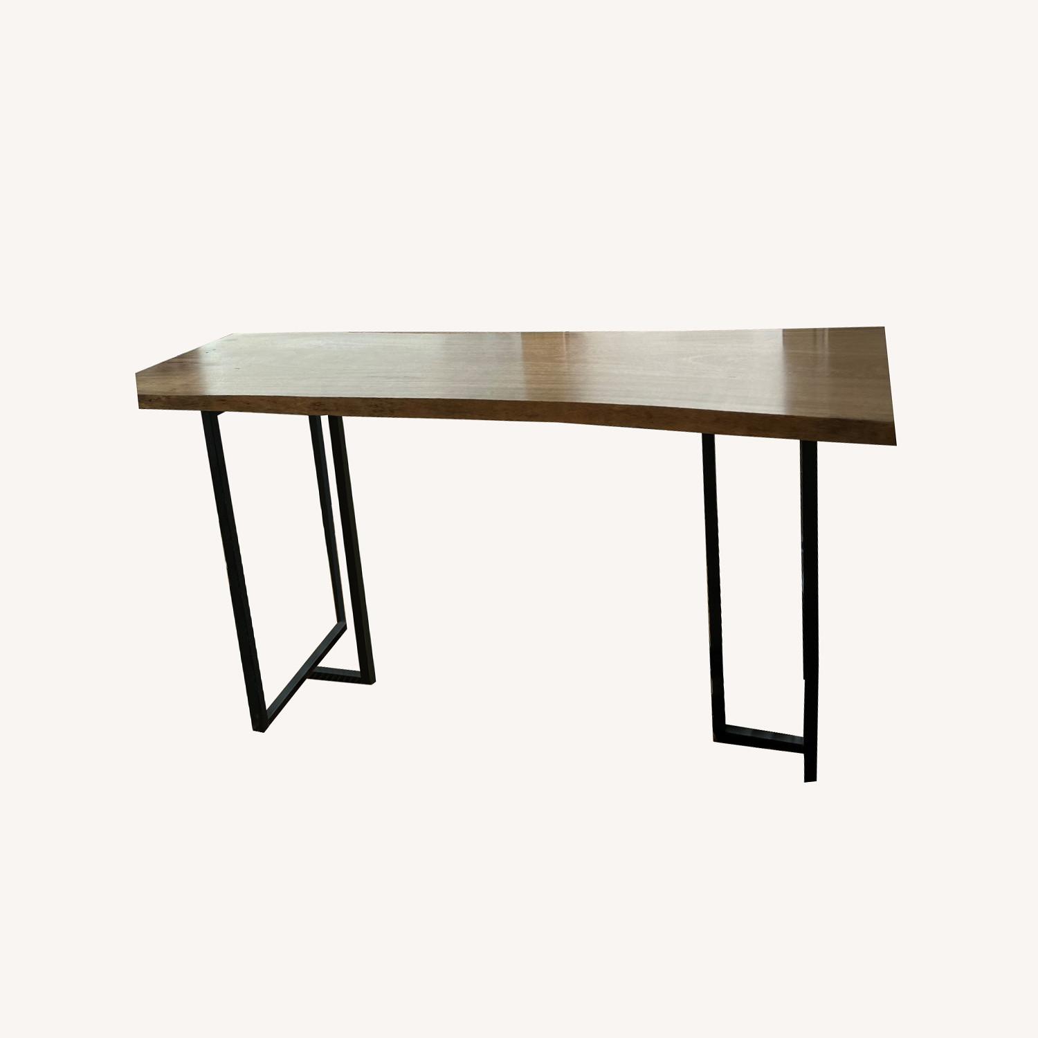 From The Source Bar Table in Mango Wood AptDeco