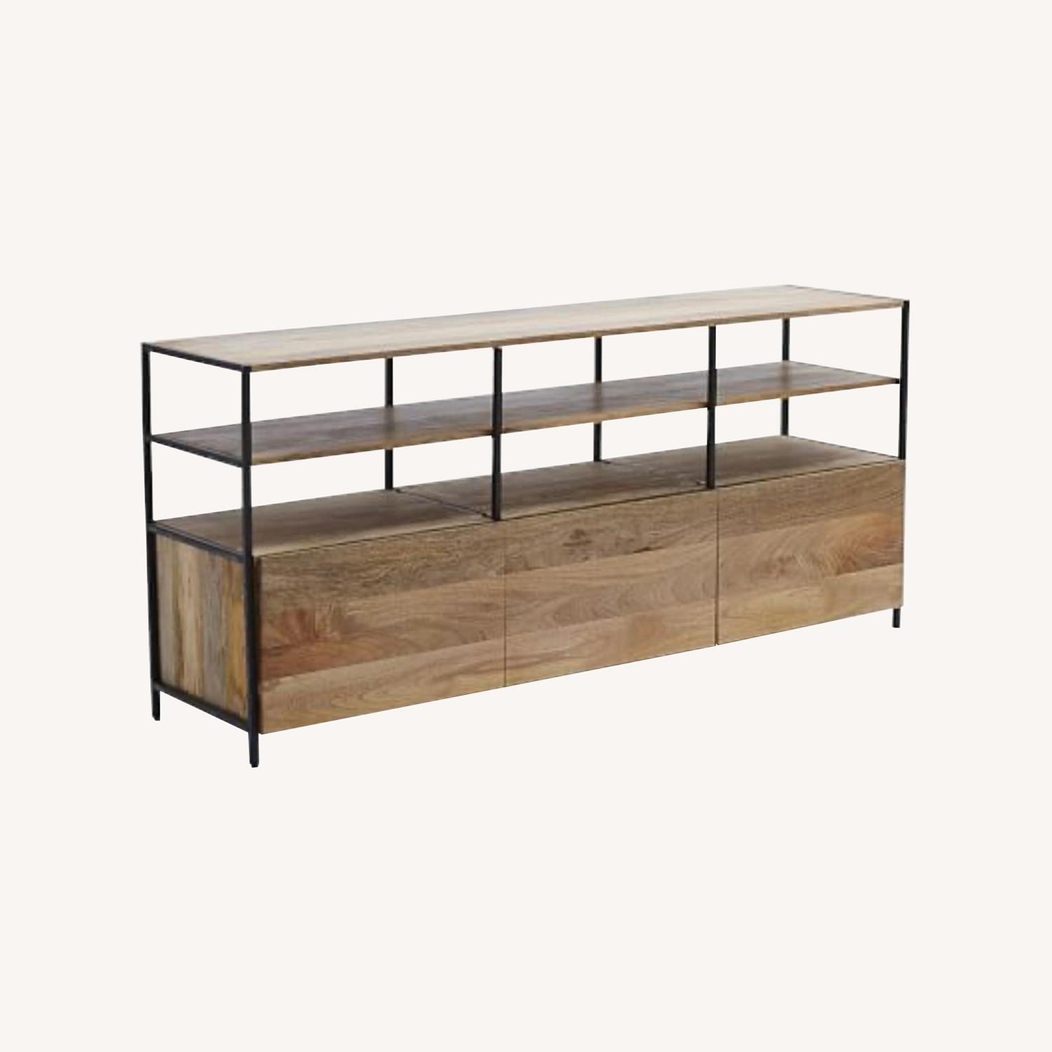 West Elm Industrial Modular Console AptDeco