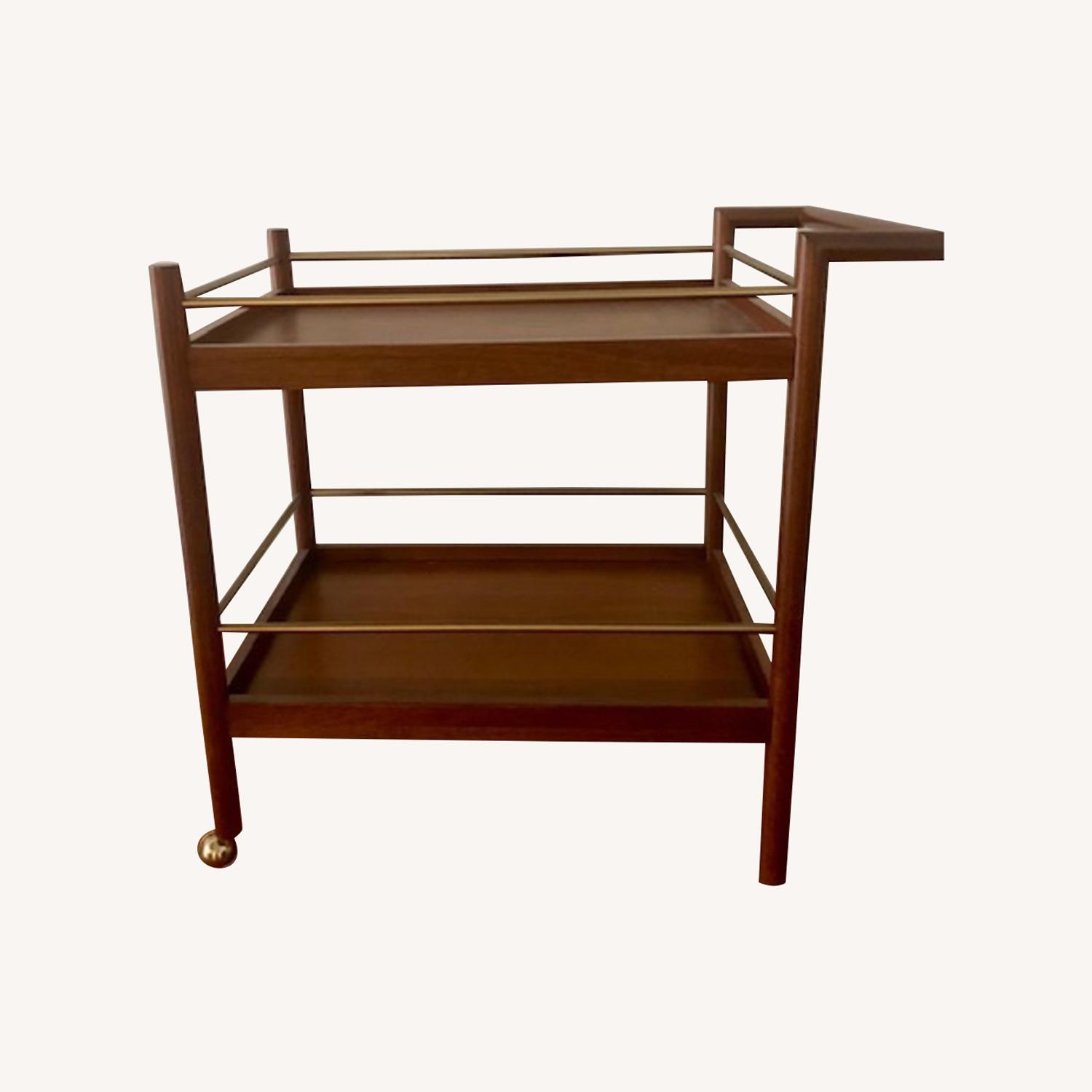West Elm MidCentury Bar Cart AptDeco