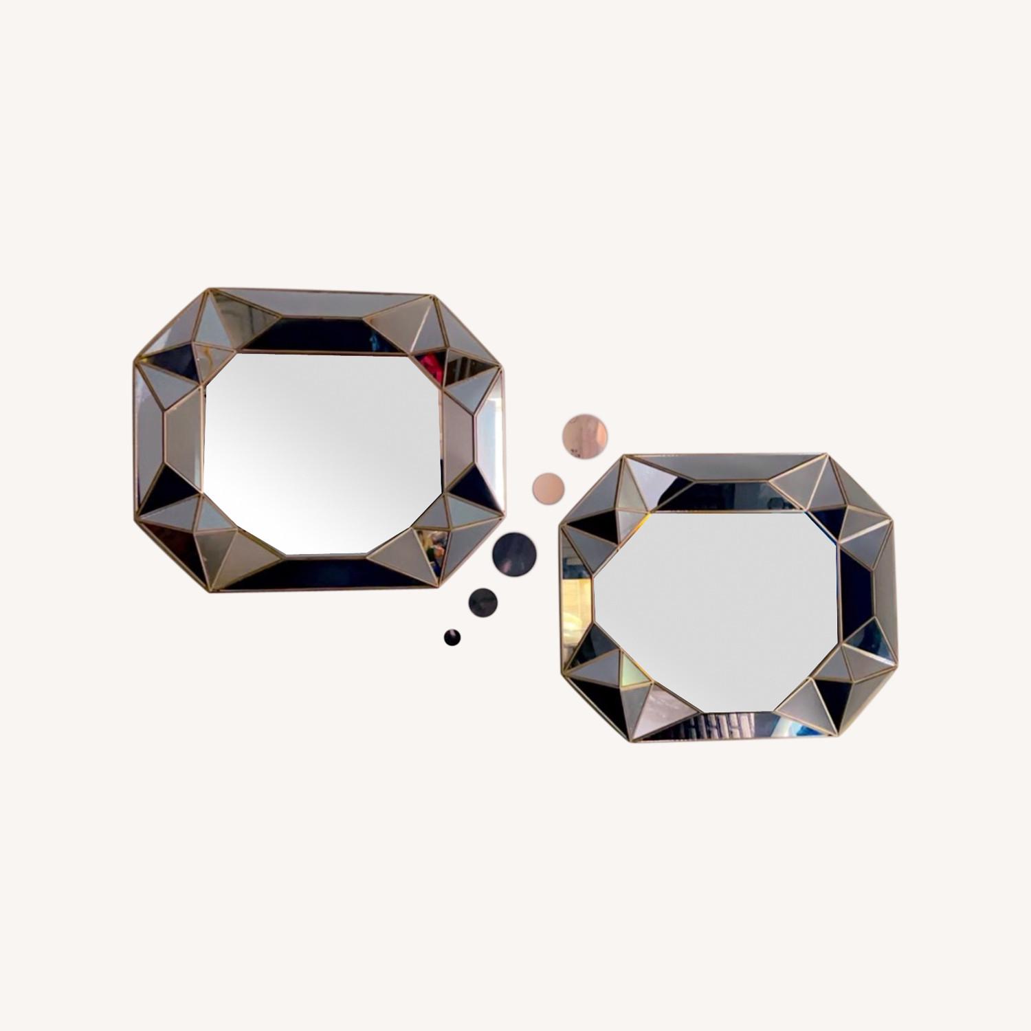 Contemporary Octagon Wall Mirrors - image-0