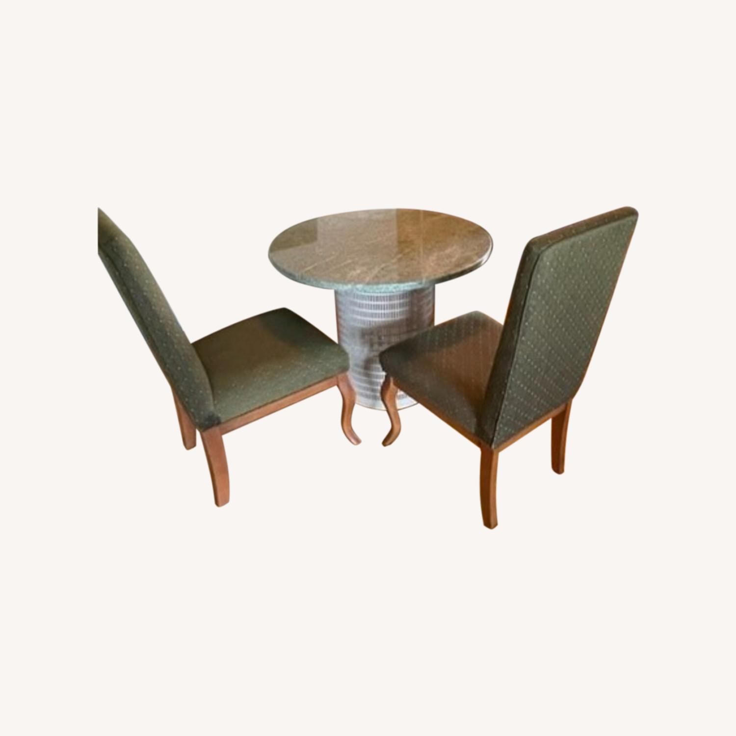 Custom Made Marble Table - image-0