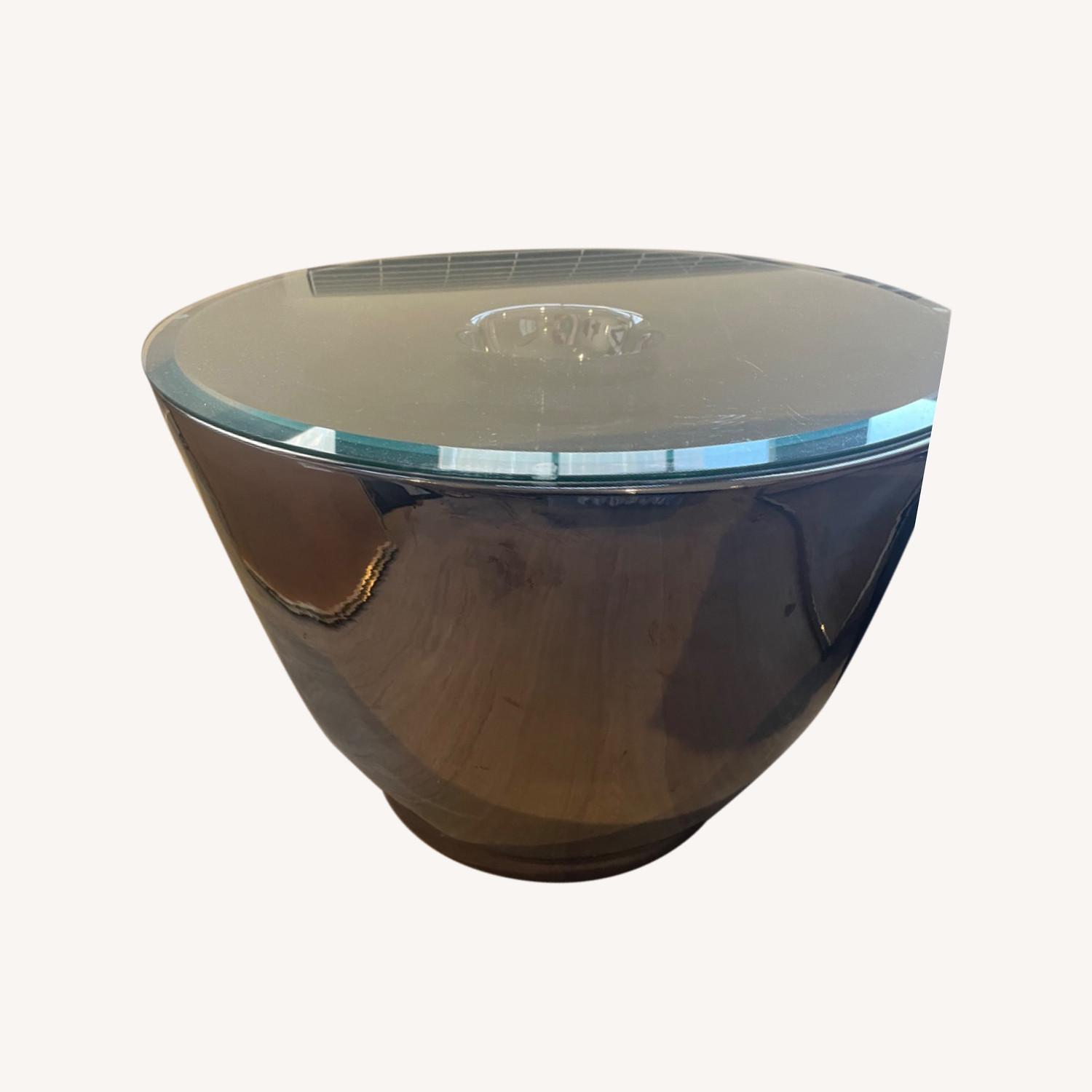 Ligne Roset Metal Drum Side Table - image-0