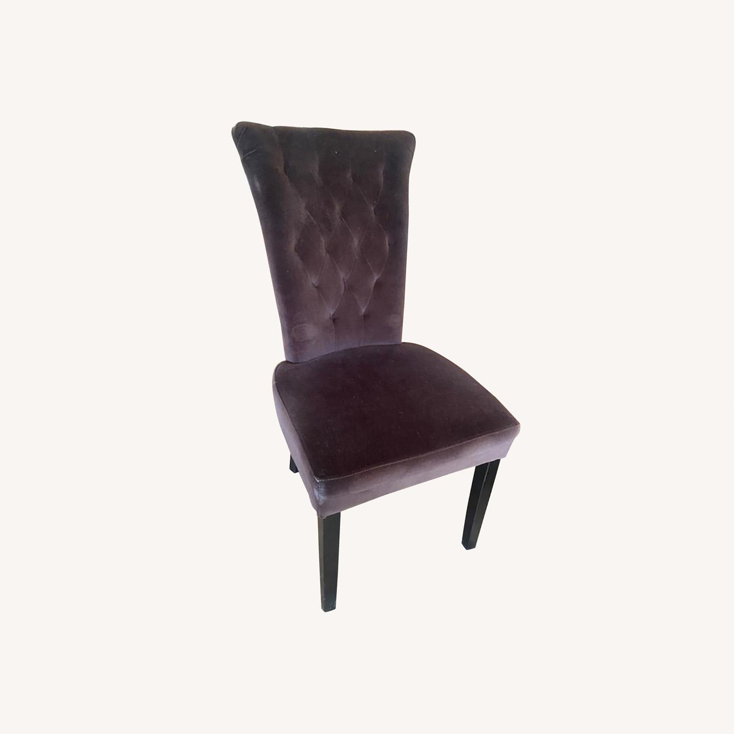 Wayfair Velvet Tufted Dining Chairs AptDeco