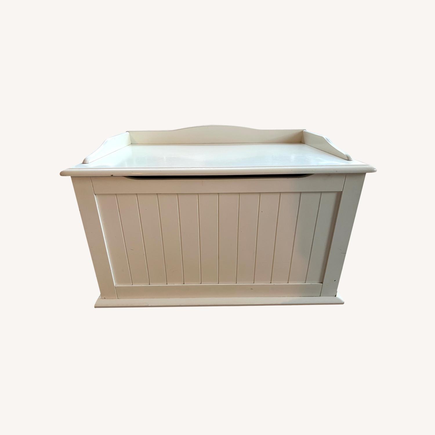 White Toy Box | Storage Chest - image-0
