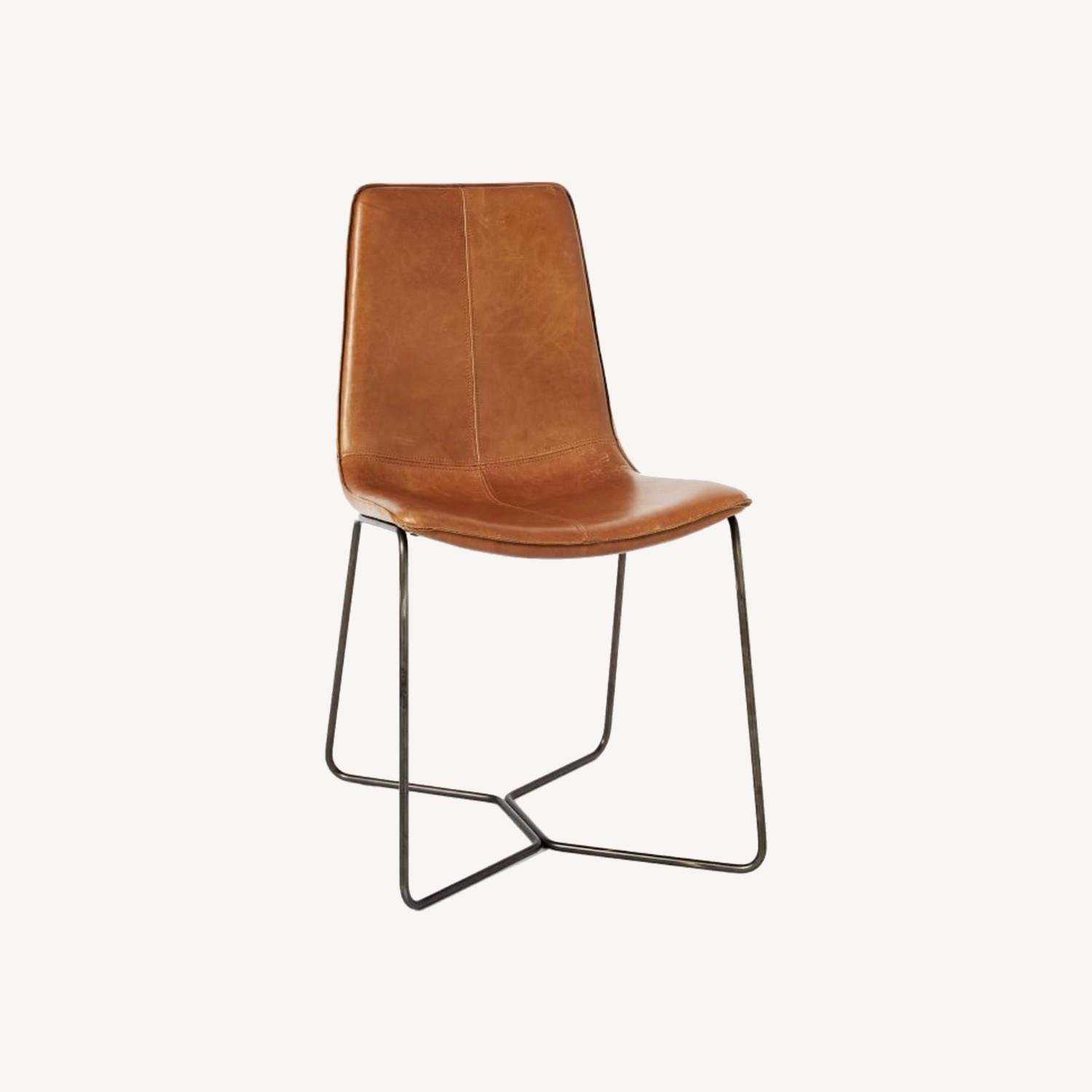 West Elm Slope Dining Chair - image-0