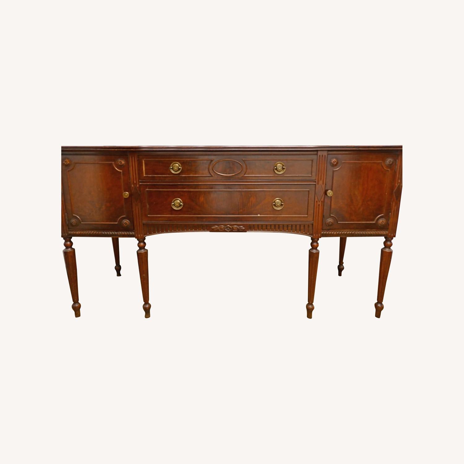 Antique Buffet Sideboard Mahogany 1904 - 1949 USA - image-0