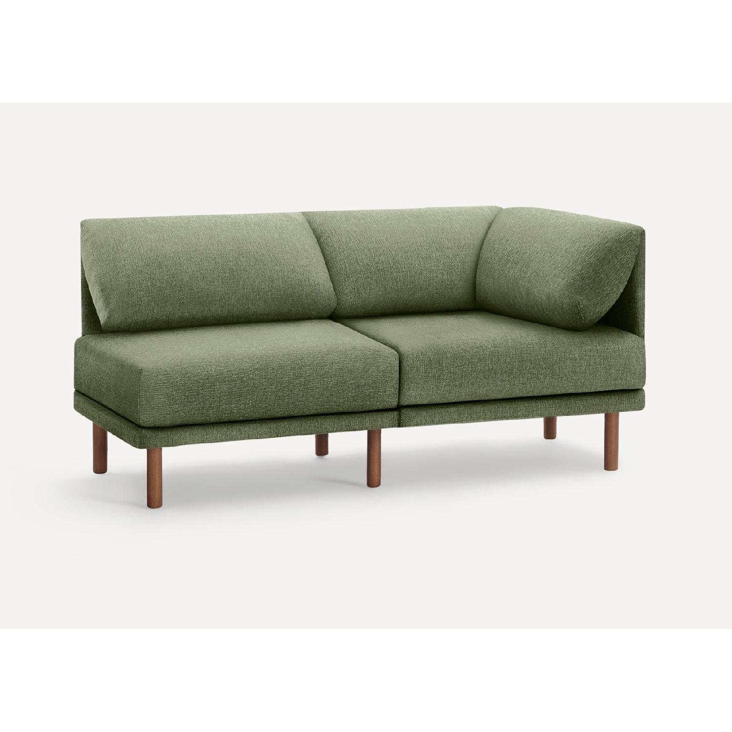 Burrow Range Sofa (2piece 1 Arm Sectional) AptDeco