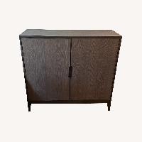 IKEA Regissor Black Cabinet - AptDeco