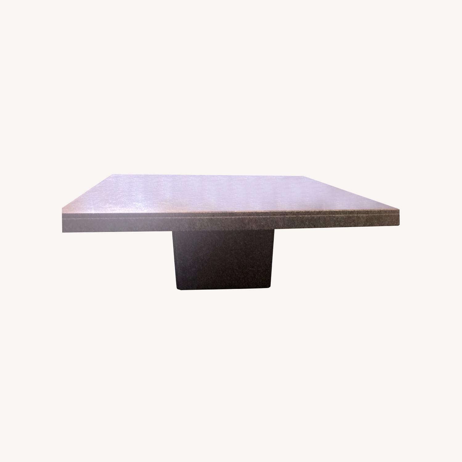 Grey Speckled Granite Cocktail Table AptDeco