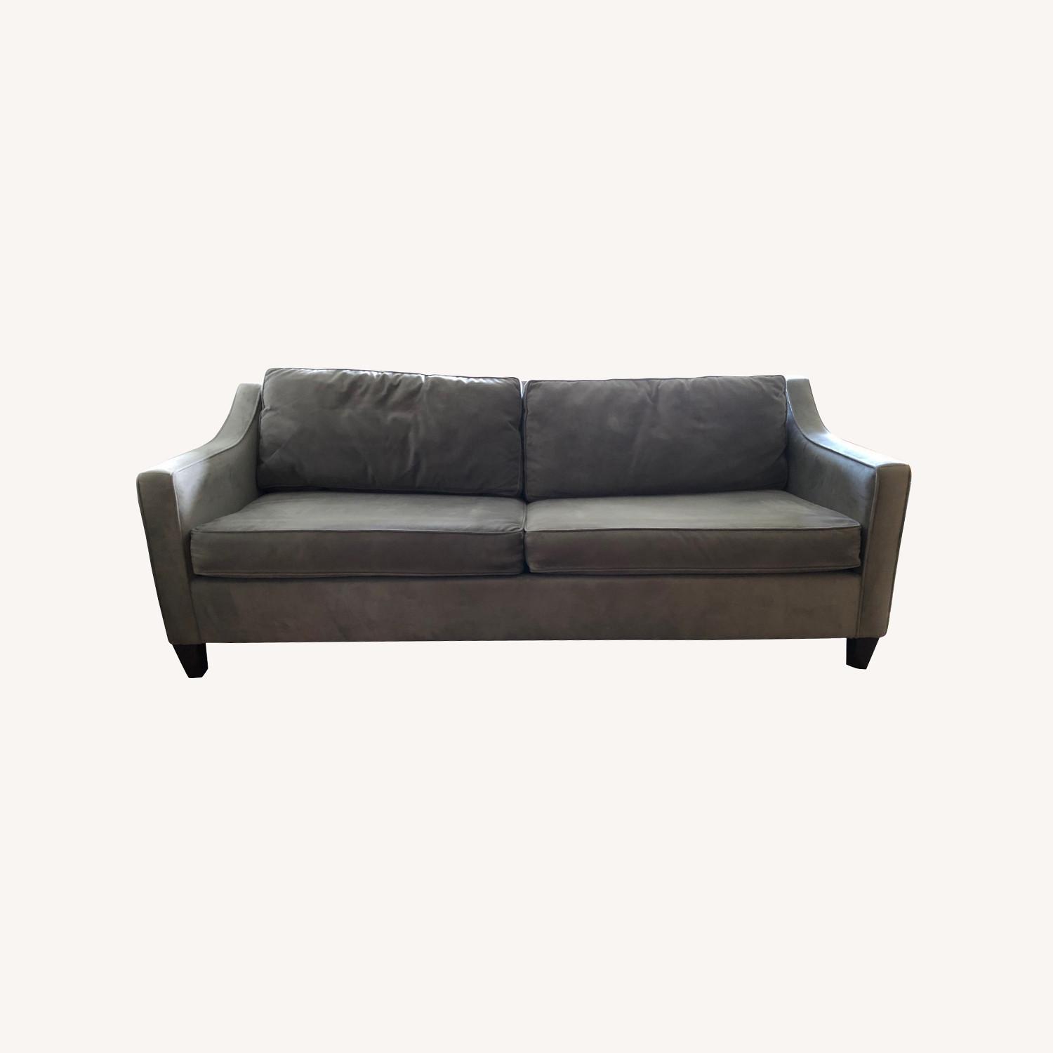 West Elm Paidge Sleeper Sofa in Performance Velvet AptDeco