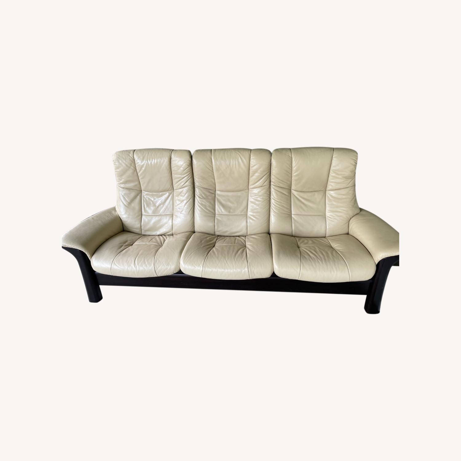 Ekornes Stressless Buckingham High Back Sofa AptDeco