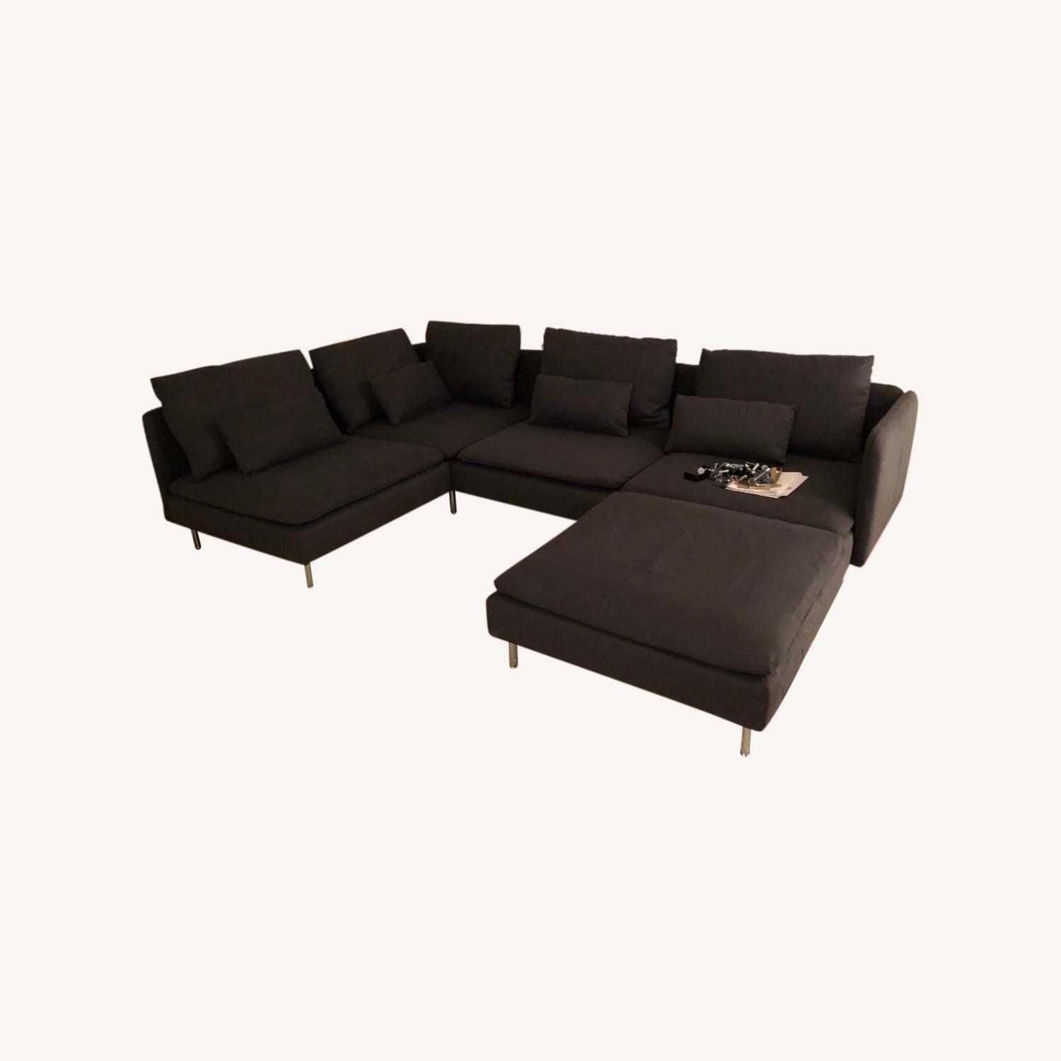 IKEA Dark Grey Soderhamn Sectional - image-0