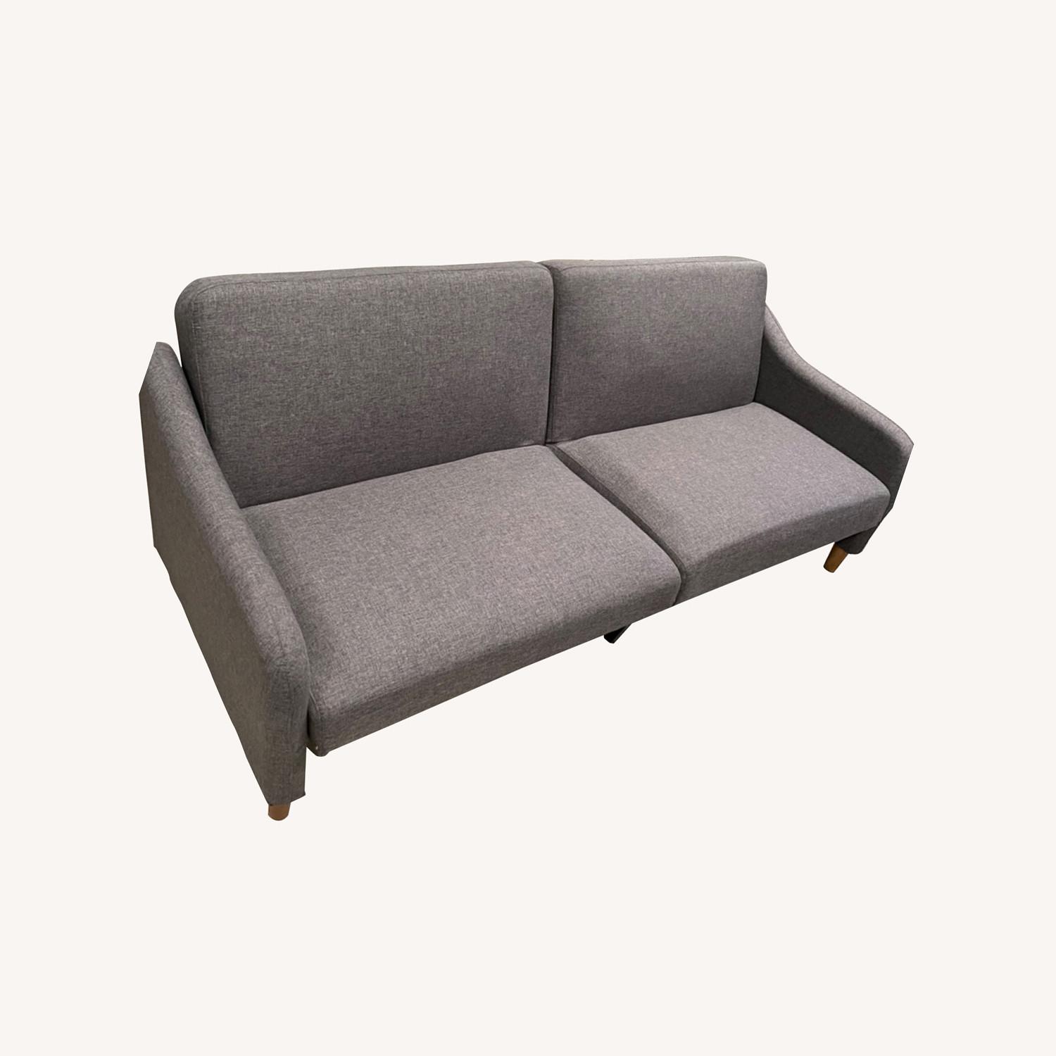 IKEA Grey Couch AptDeco
