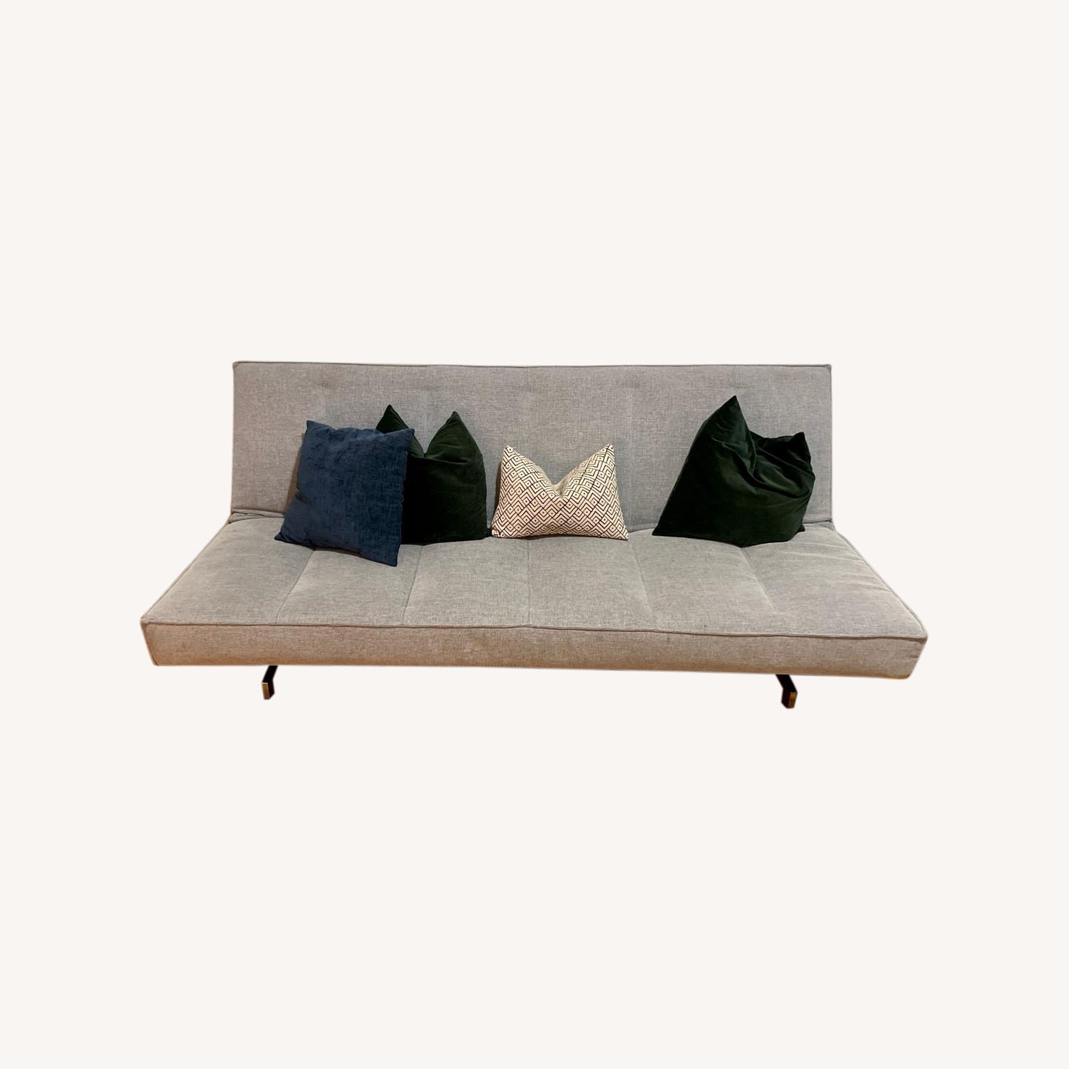 CB2 Flex Sleeper Sofa Grey - image-0