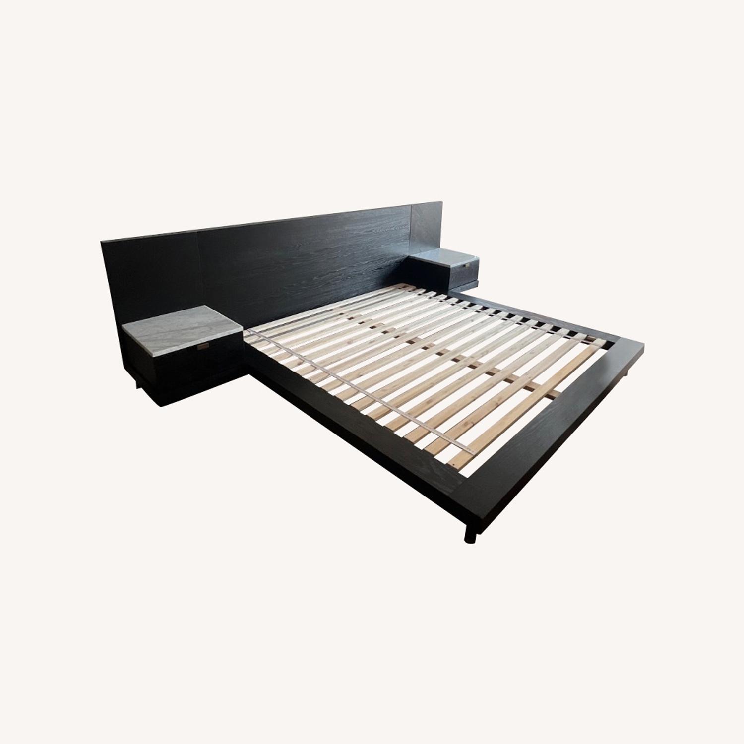 CB2 Parker Storage Bed King AptDeco