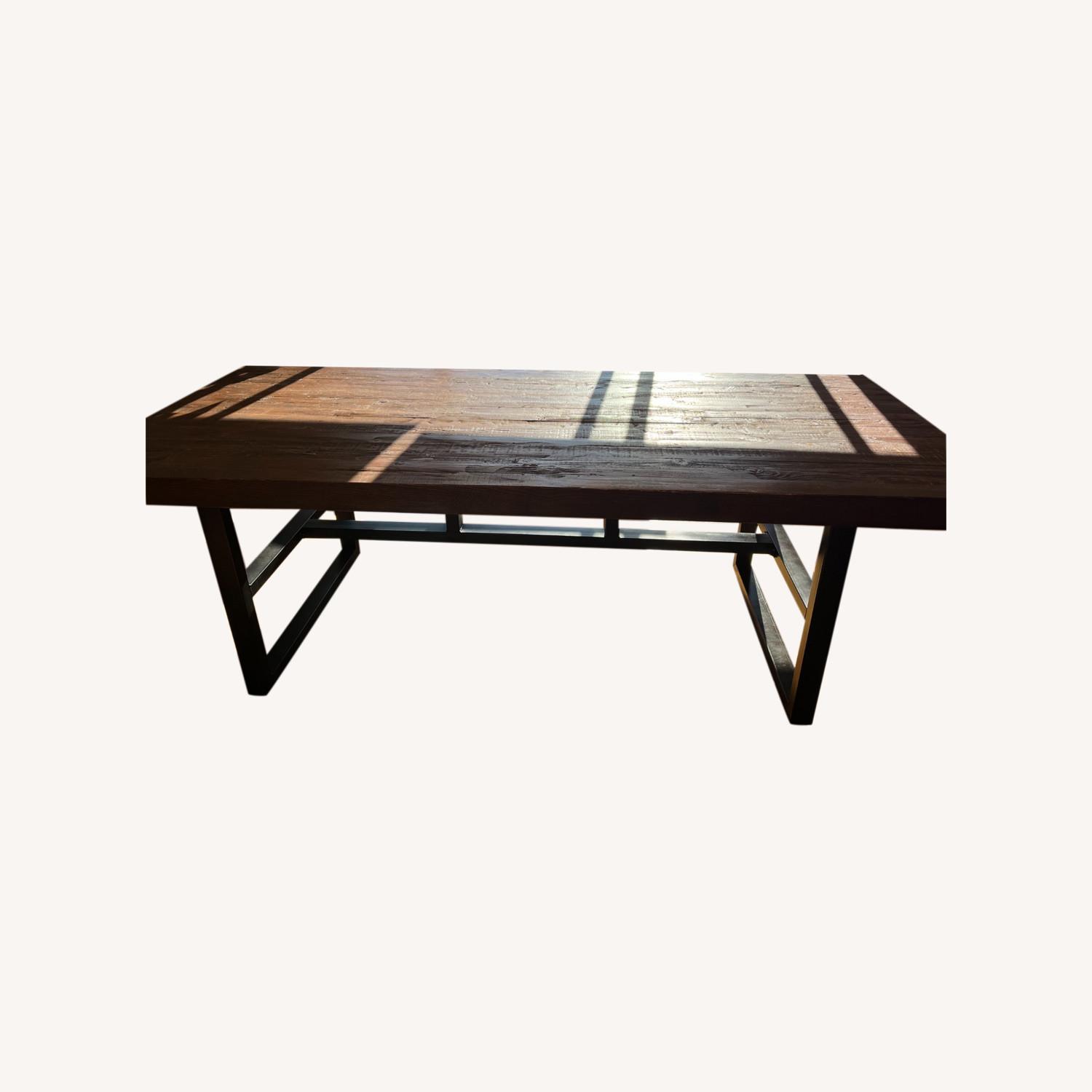 Pottery Barn Griffin Reclaim Wood Dining Table - image-0
