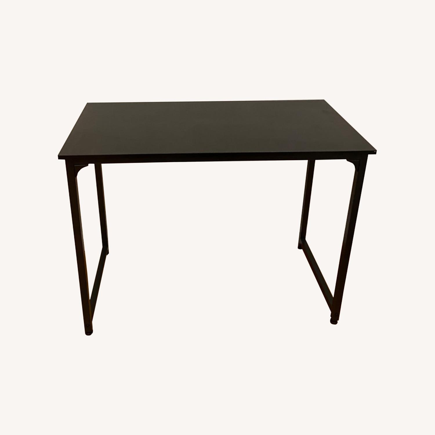 Crate & Barrel Wooden Desk AptDeco