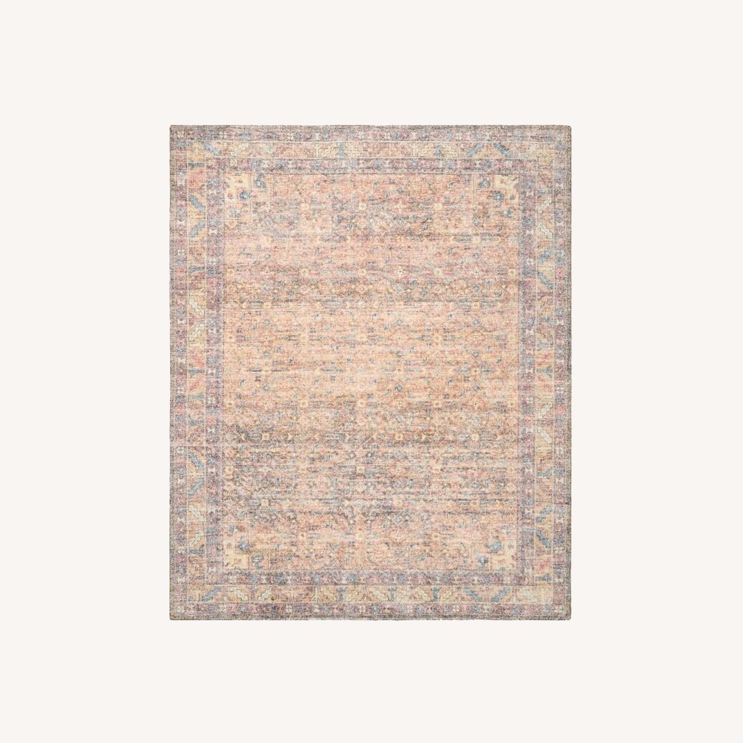 West Elm Margos Rug, 8'x10', Burnt Umber AptDeco