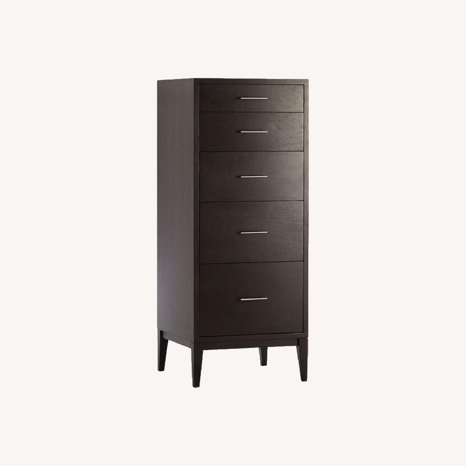 West Elm Narrow Leg 5Drawer Dresser AptDeco