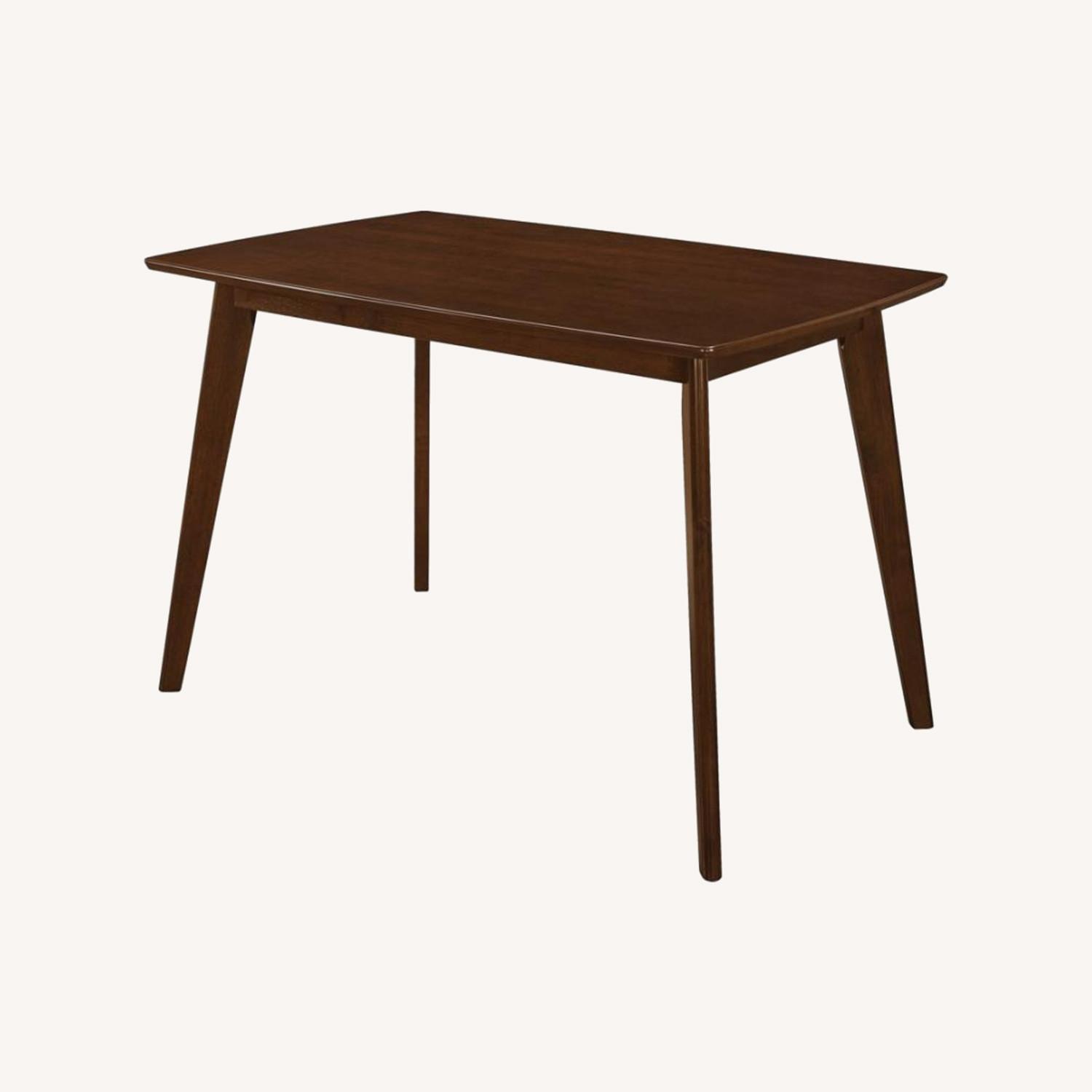 Coaster MidCentury Dining Table In Chestnut Finish AptDeco