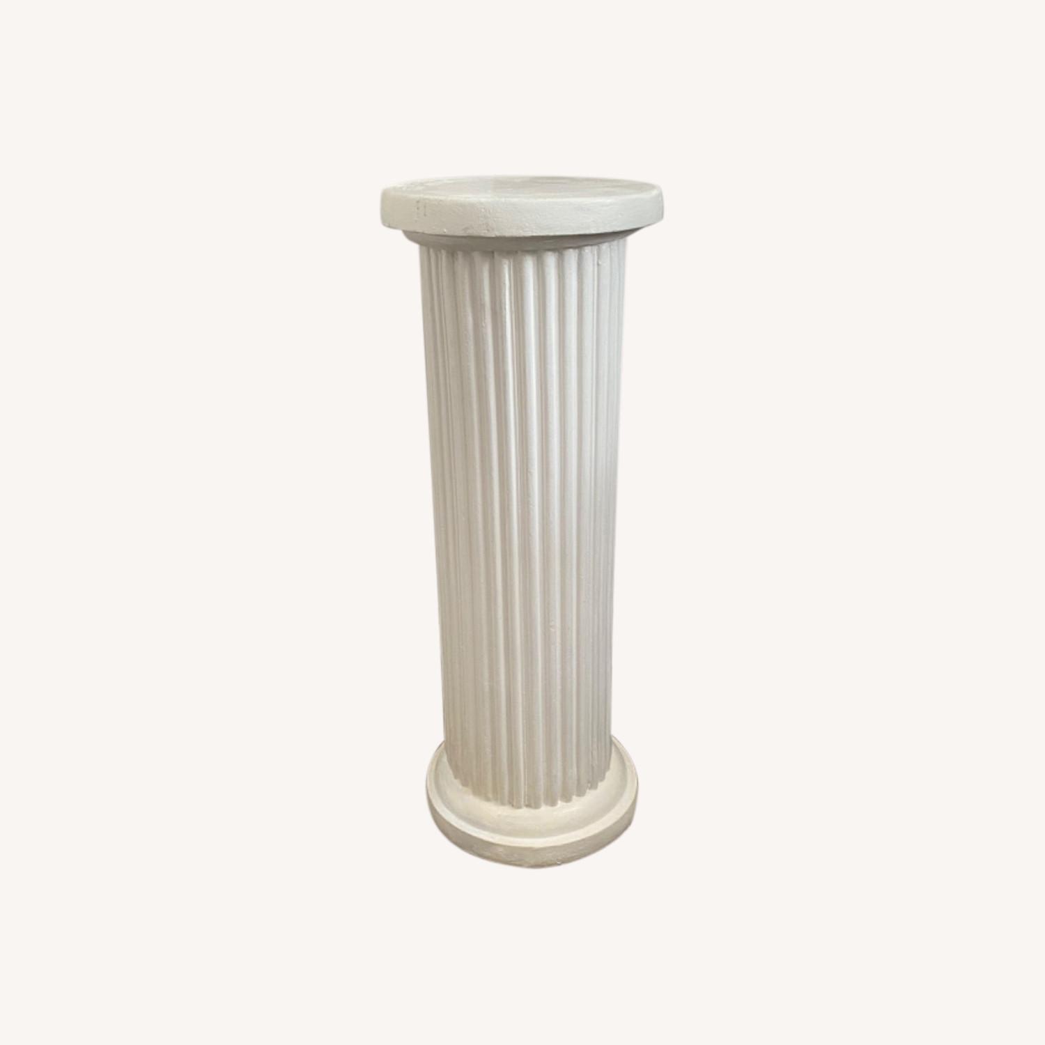 Restoration Hardware 28 Tall Pedestal Decor AptDeco