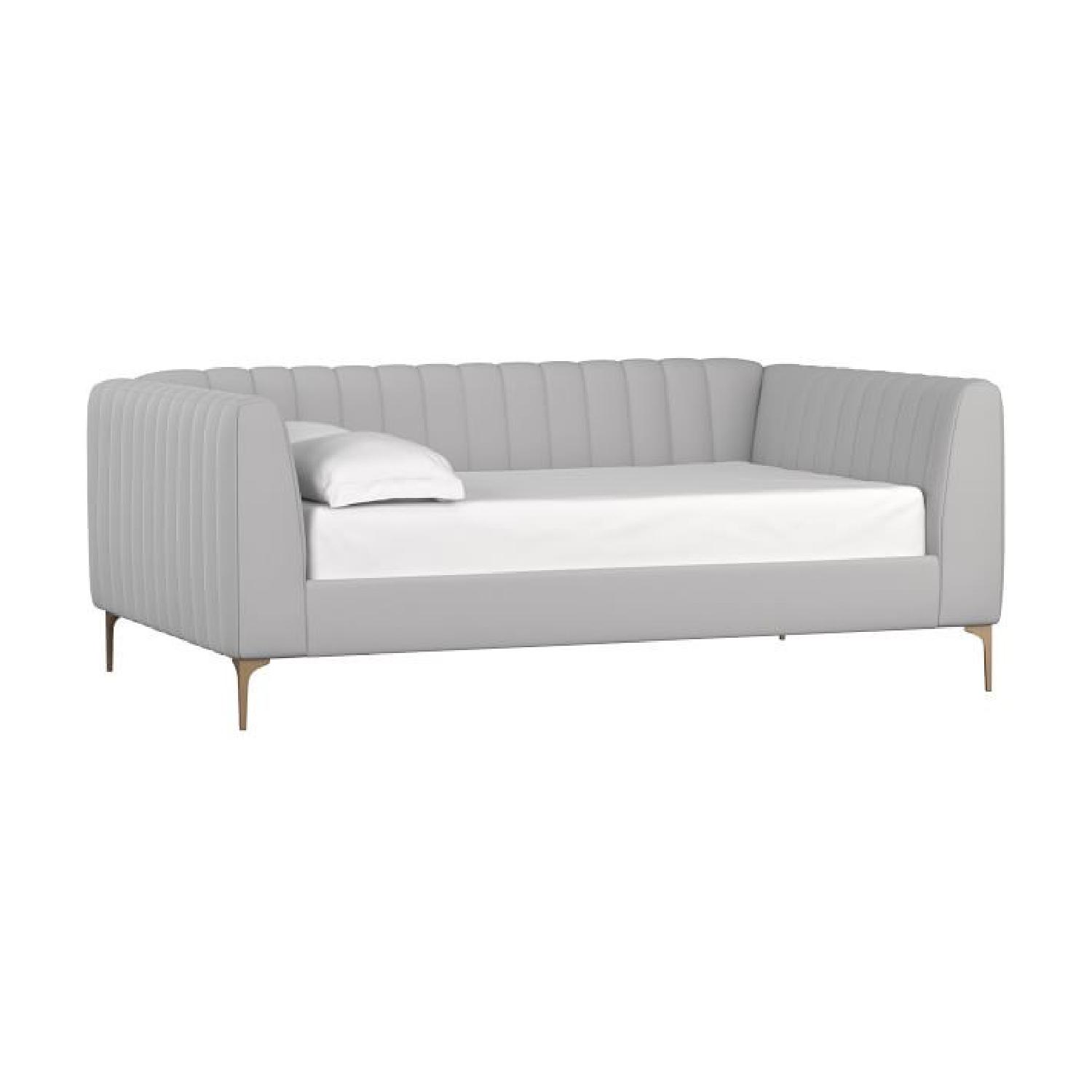 Pottery Barn Avalon Daybed Washed Light Grey AptDeco