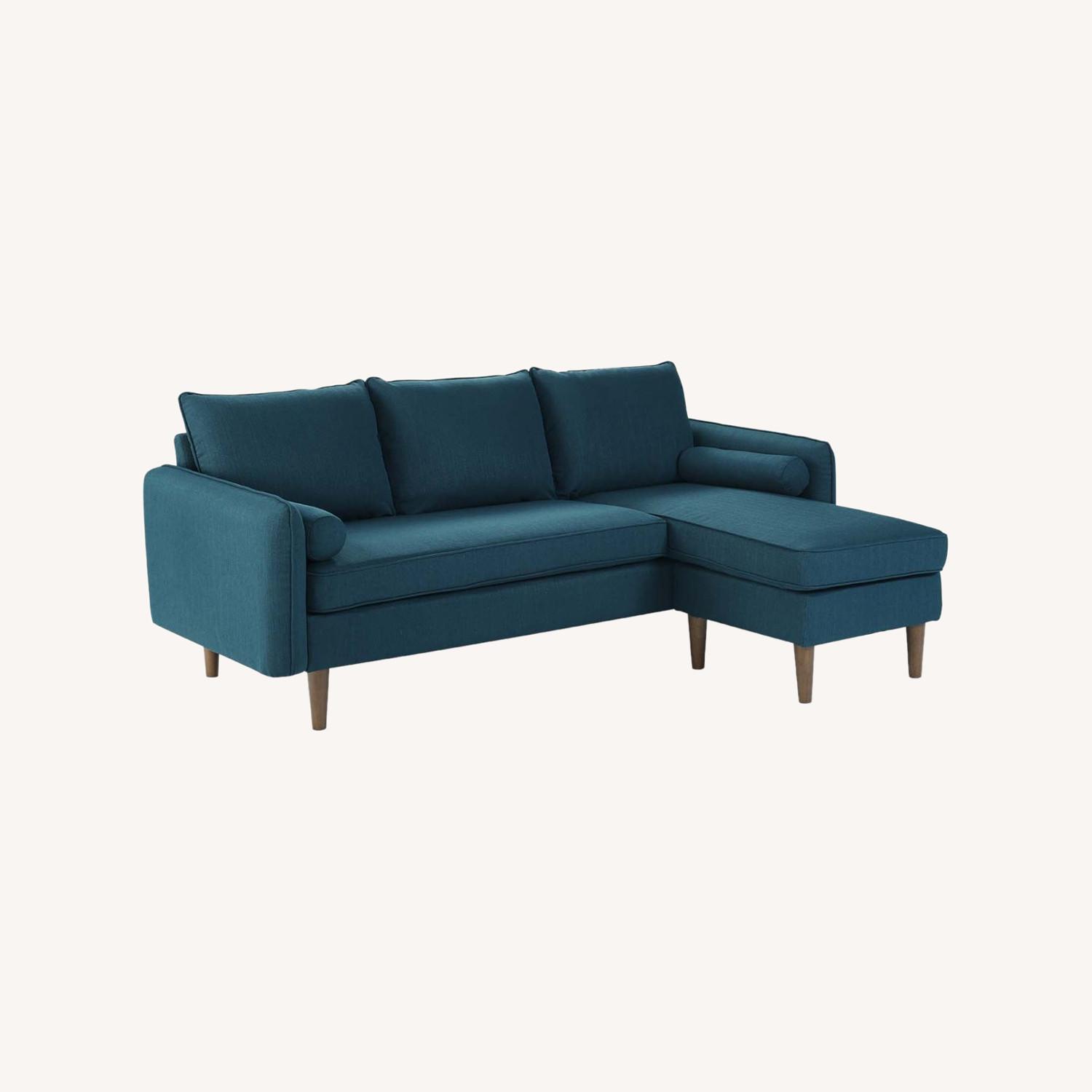 Modway 2-Piece Sectional Sofa In Azure Finish - image-12