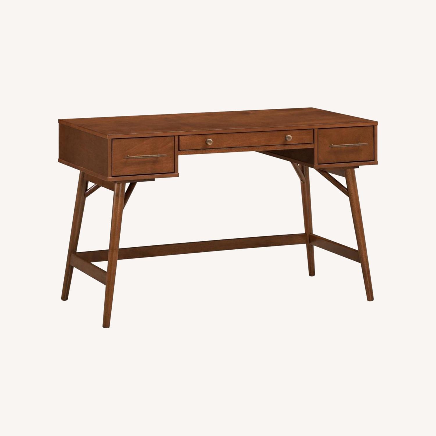 Coaster Modern Writing Desk In Walnut Finish - image-10