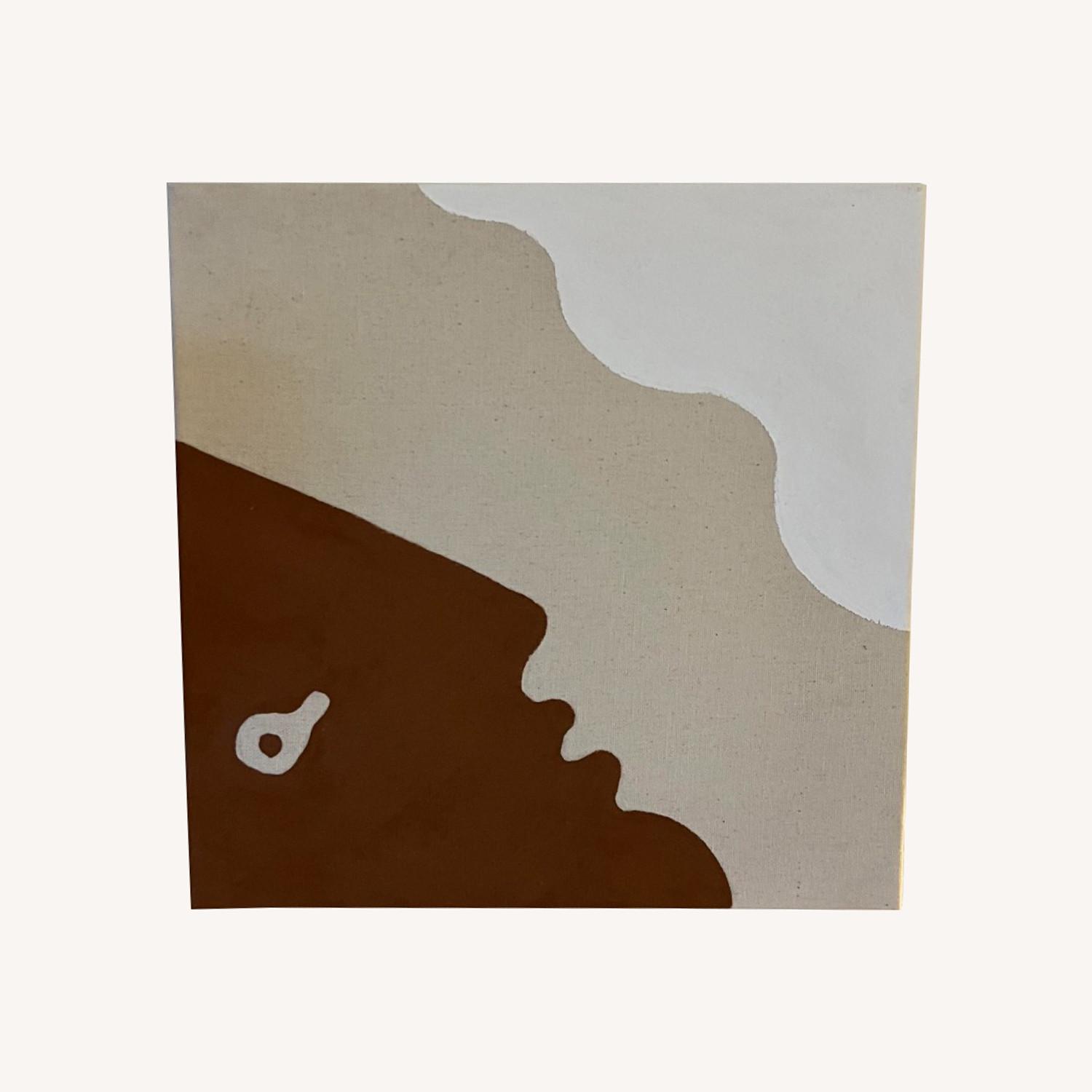 Original Uprise Art Artwork Acrylic Canvas 12 x 12 AptDeco