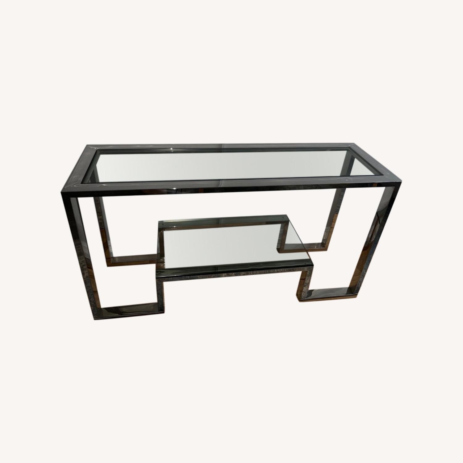Z Gallerie Duplicity Console Table AptDeco