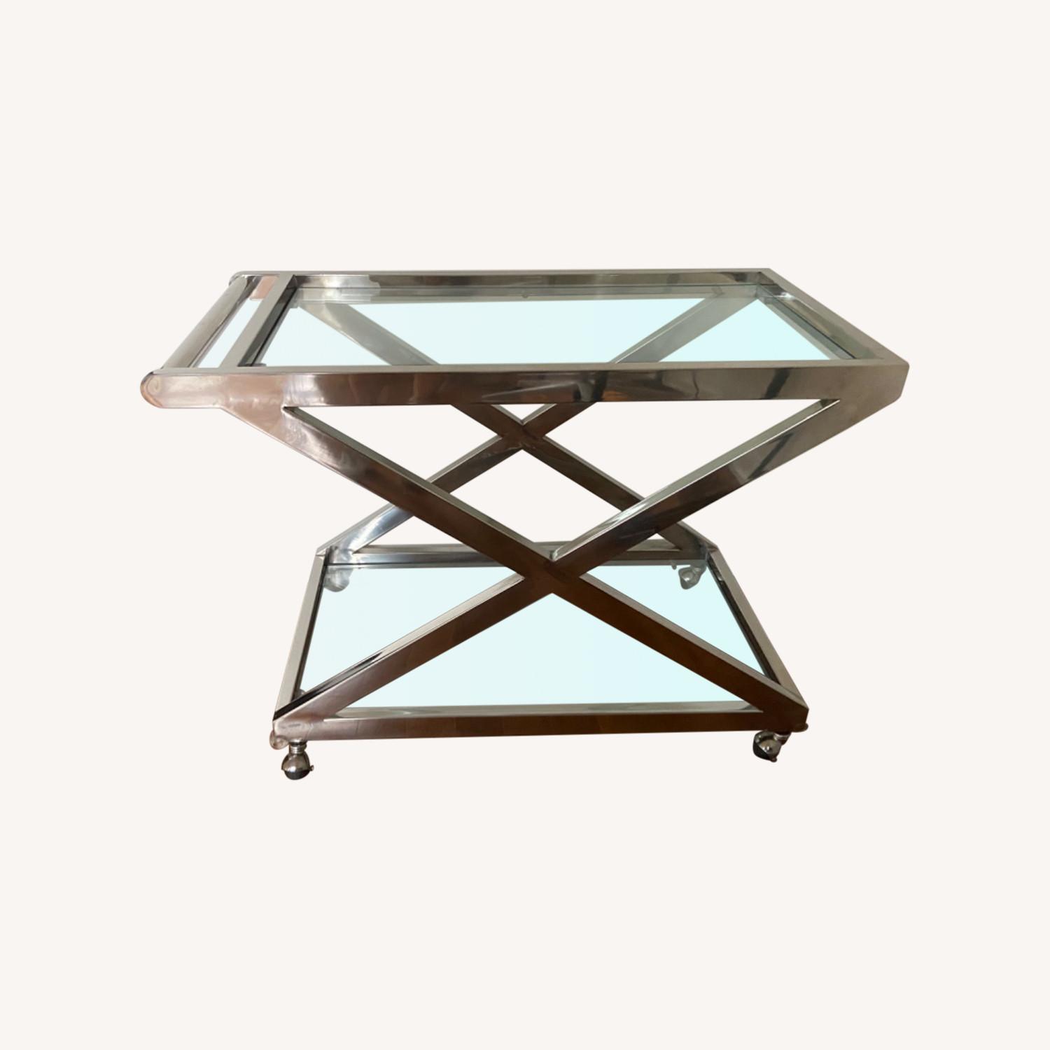 Restoration Hardware Bar Cart AptDeco