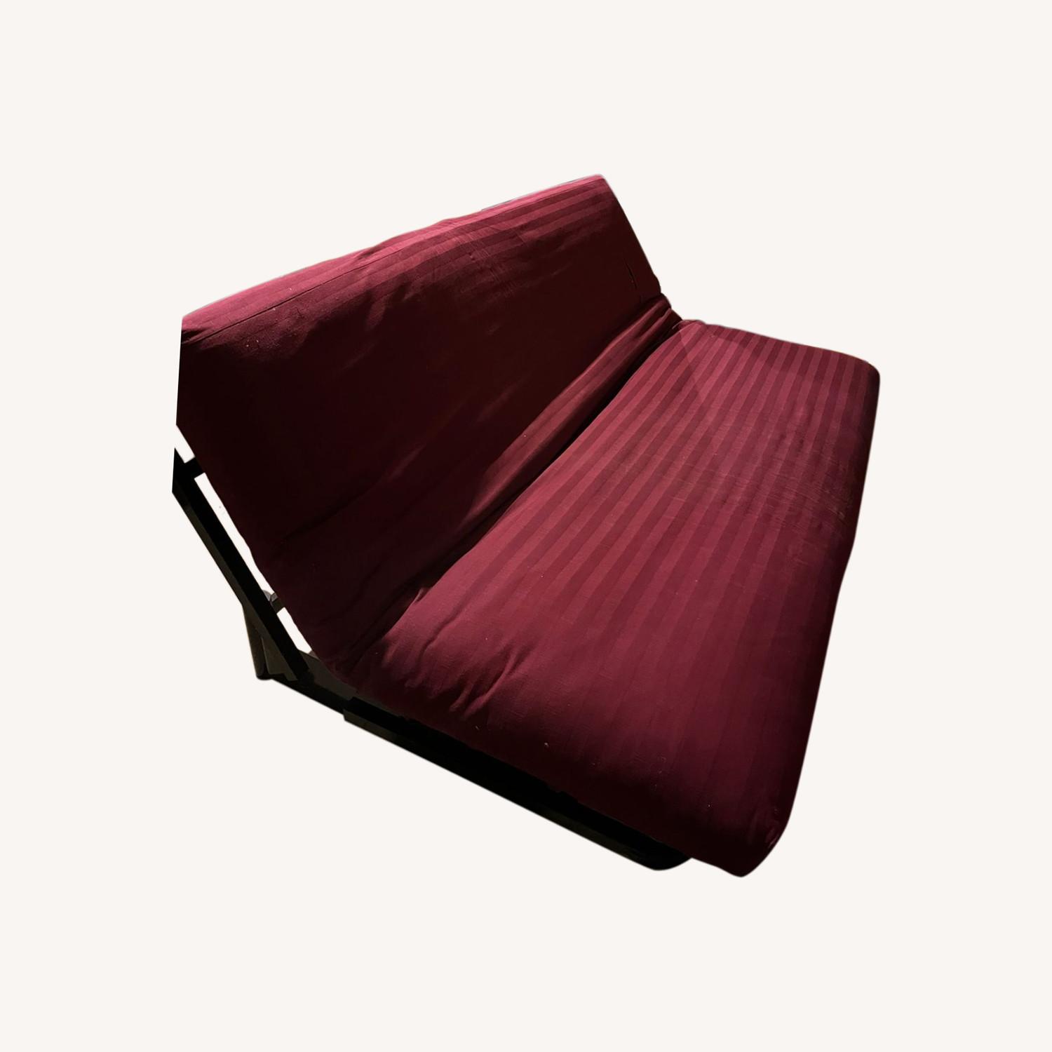 Red Futon AptDeco