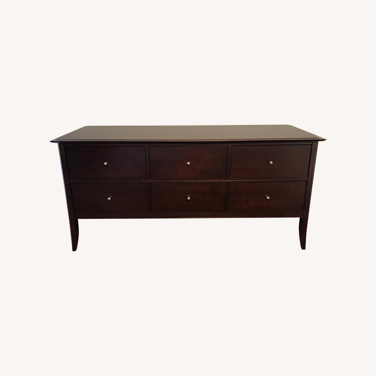 Crate & Barrel Vendome 6 Drawer Dresser AptDeco