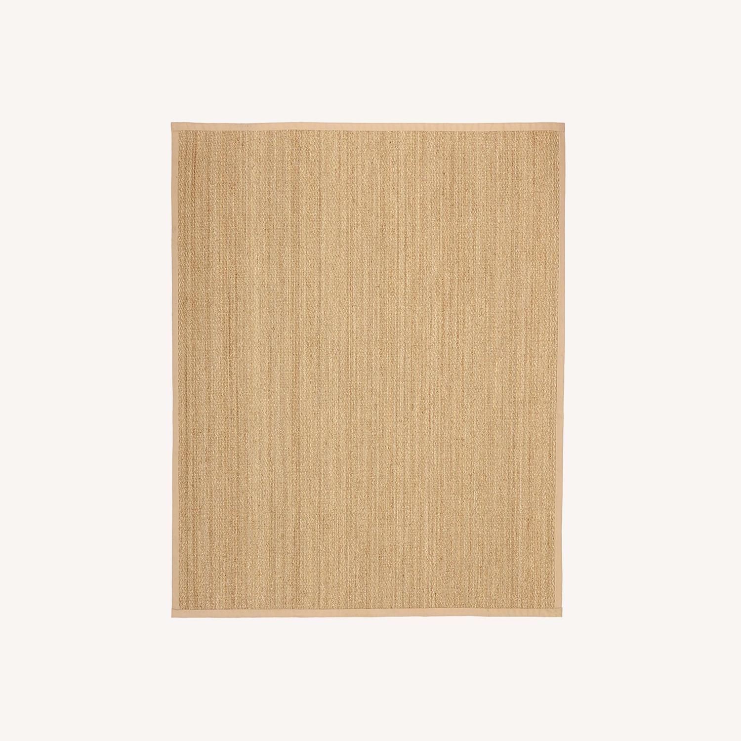 Pottery Barn Custom Color-Bound Seagrass Rug,13x8' - image-0