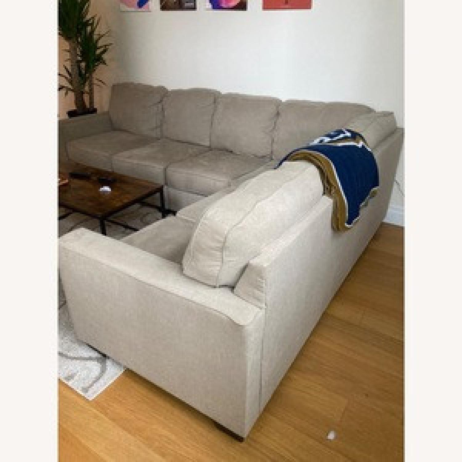 Ashley Beige Sectional - image-3