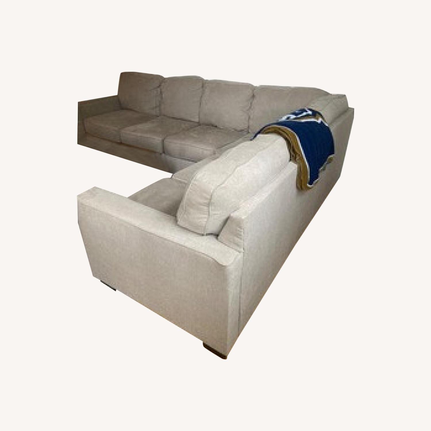 Ashley Beige Sectional AptDeco