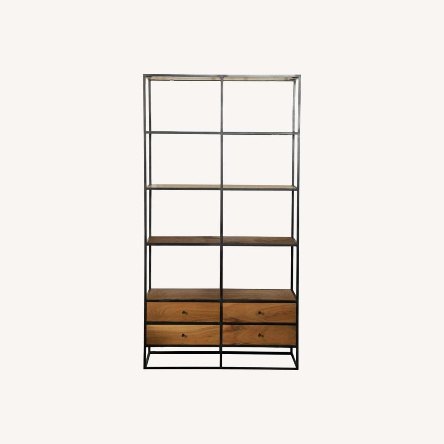 Coaster Etagere Bookcase In Natural Wood Finish - image-8