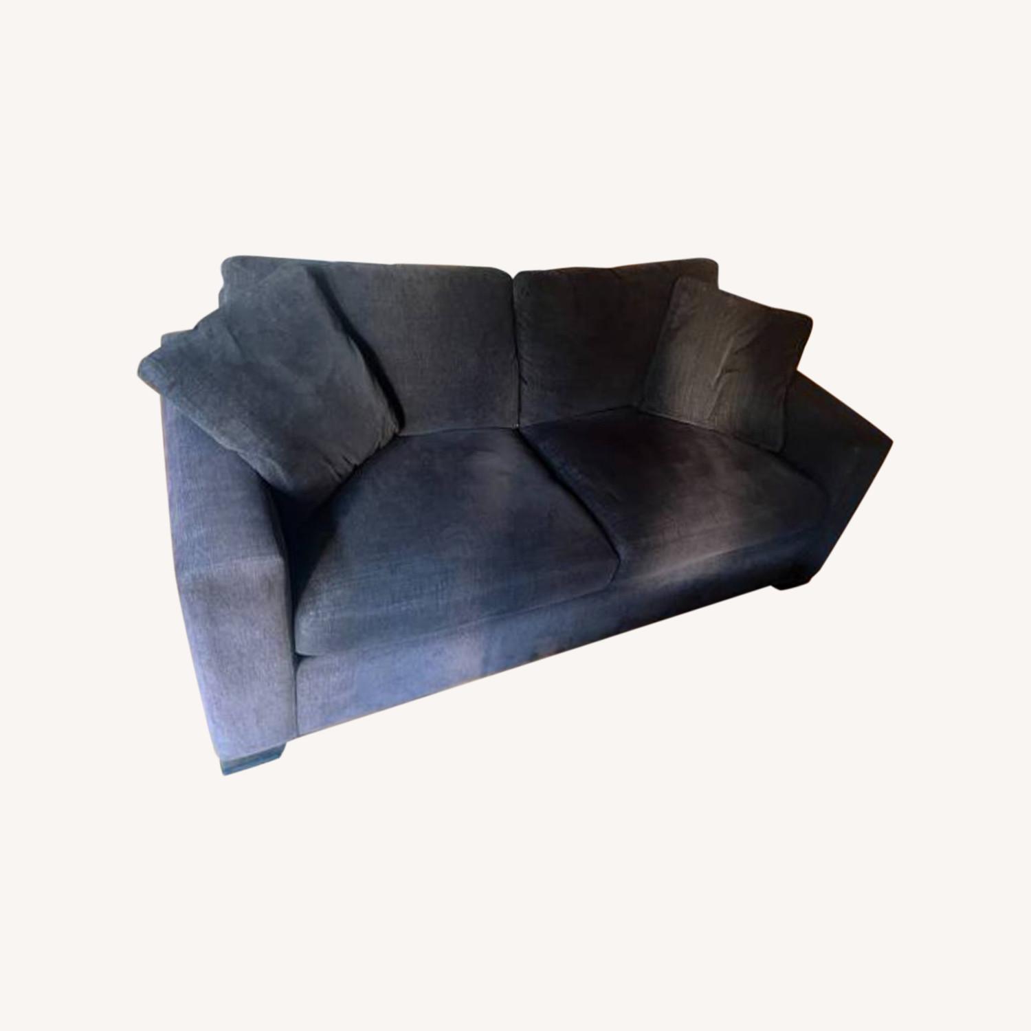 Charcoal Couch Sofa (Bed) AptDeco