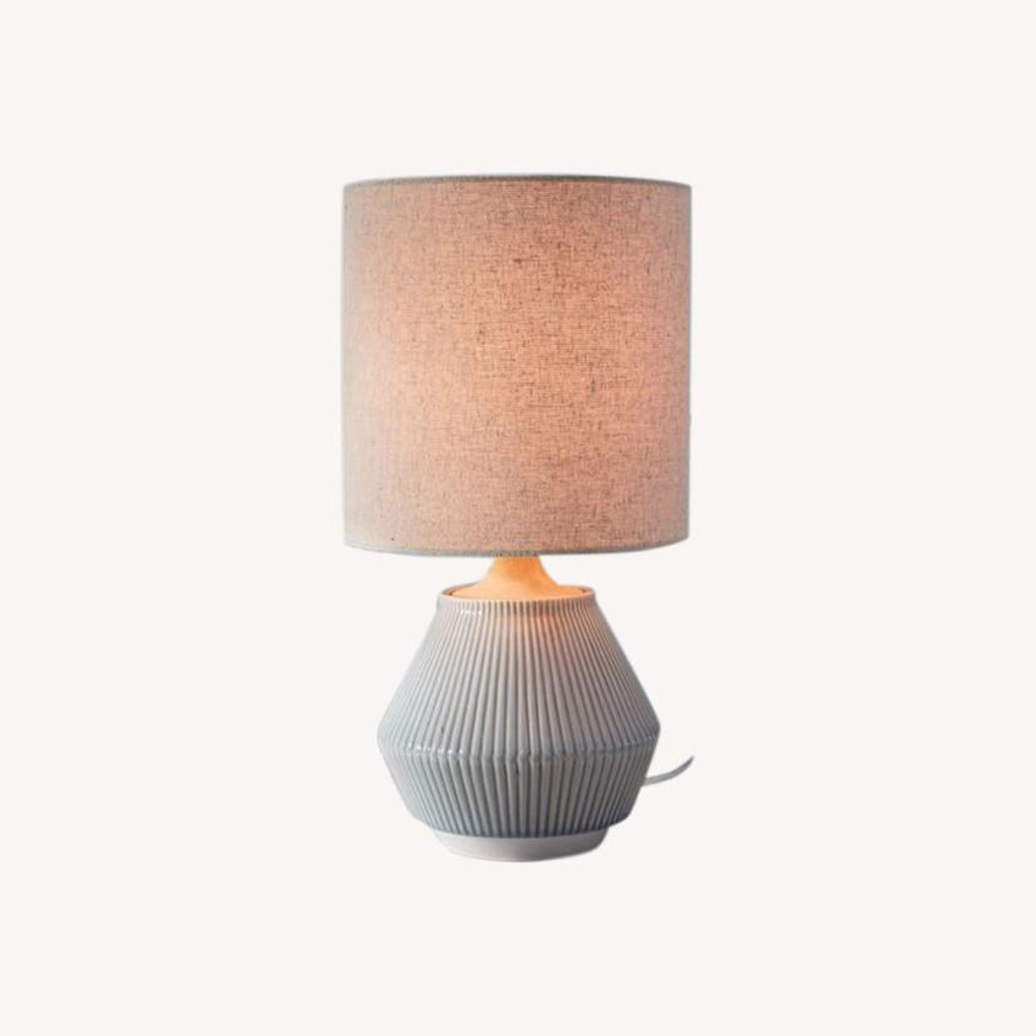 West Elm Roar and Rabbit Table Lamp Cool Grey - AptDeco