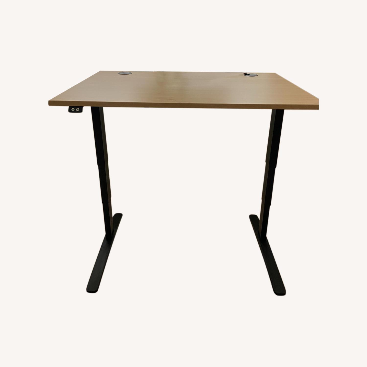 UPLIFT Standing Desk - Adjustable - Natural - image-0