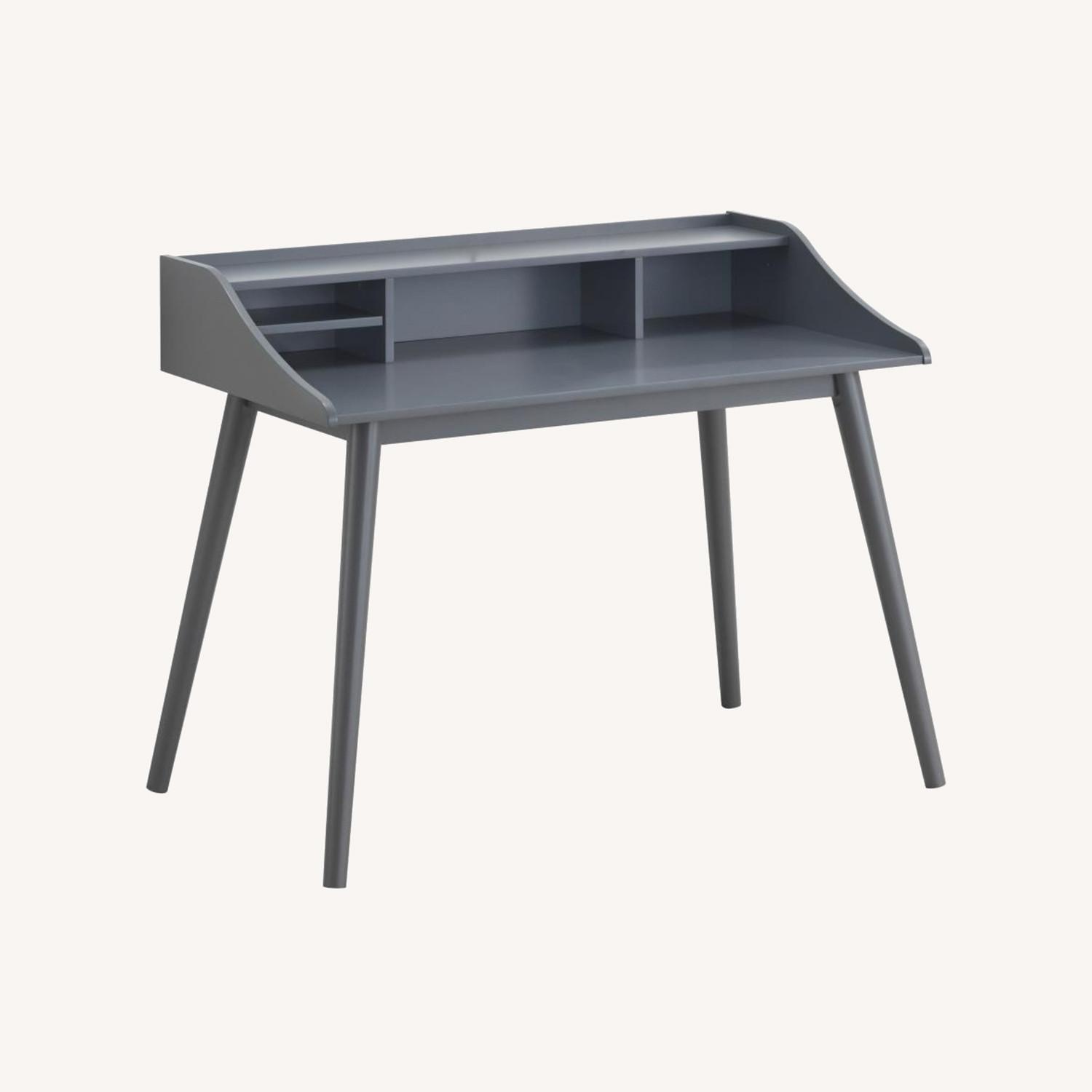 Coaster Mid-Century Writing Desk In Grey Finish - image-6
