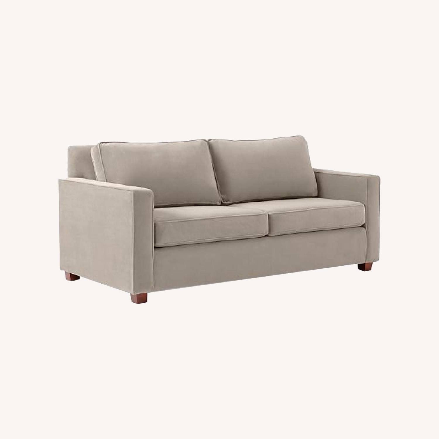 West Elm Henry 66" Loveseat, Eco Weave, Oyster AptDeco