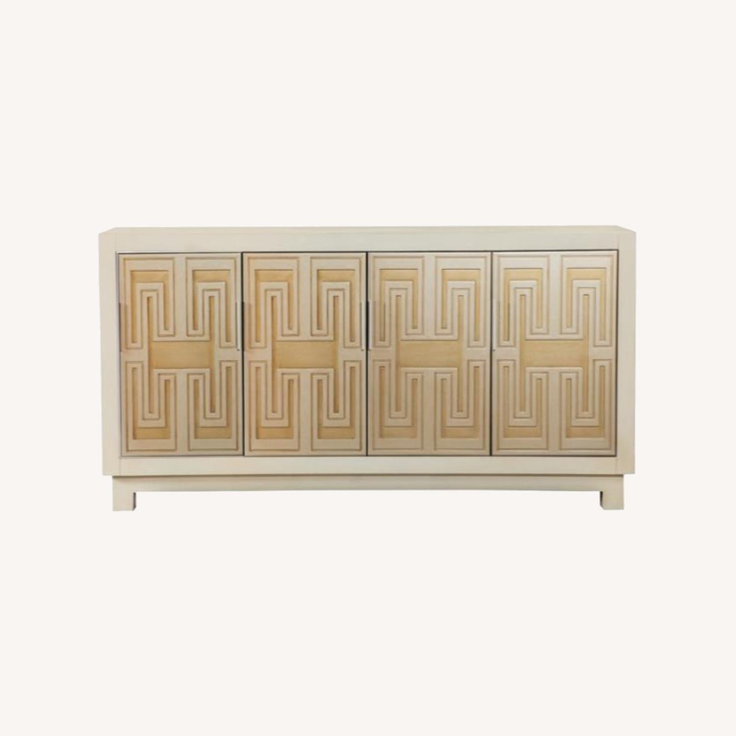 Coaster Accent Cabinet White, Gold & Silver Finish - image-6