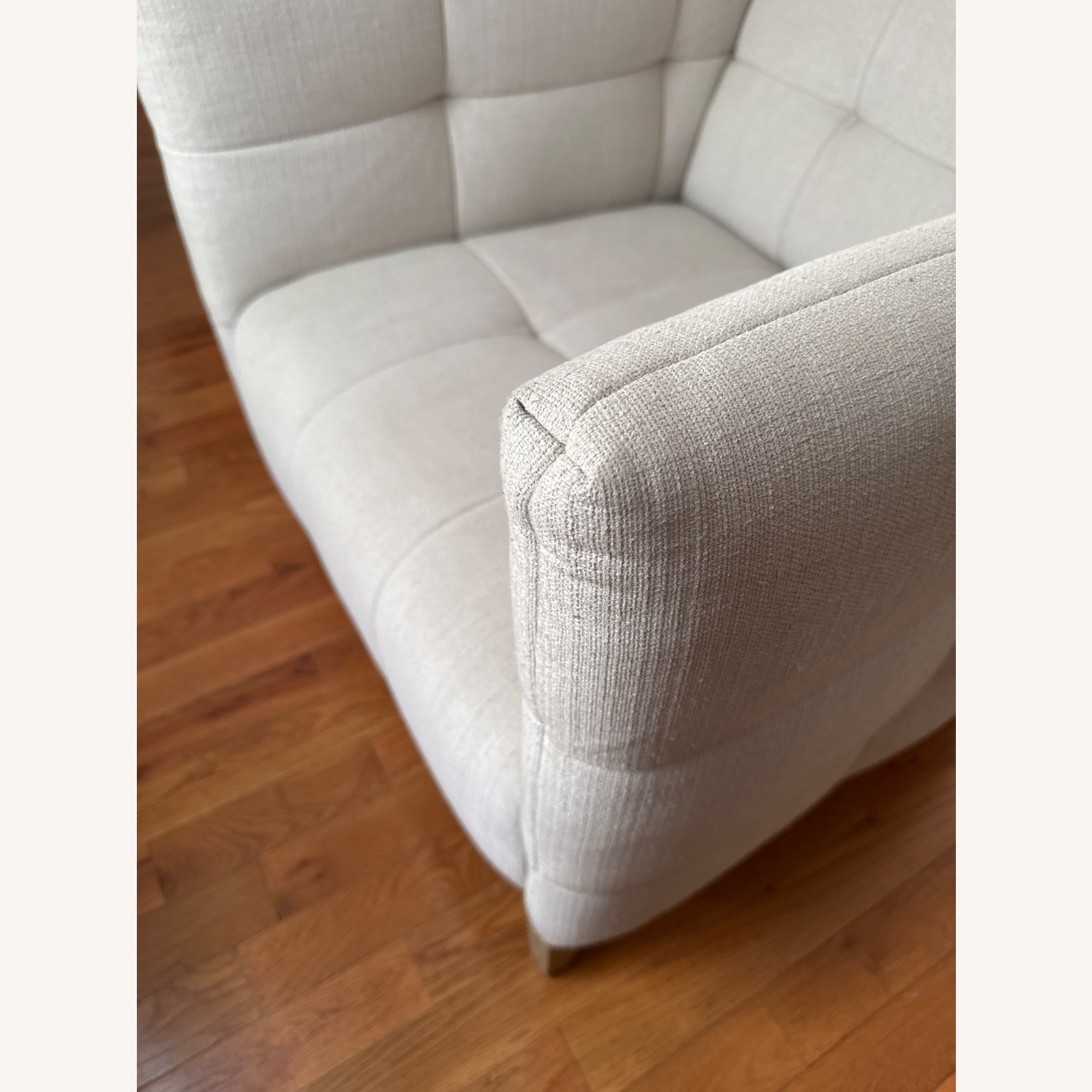 Natural Minimalist Accent Chair - image-10