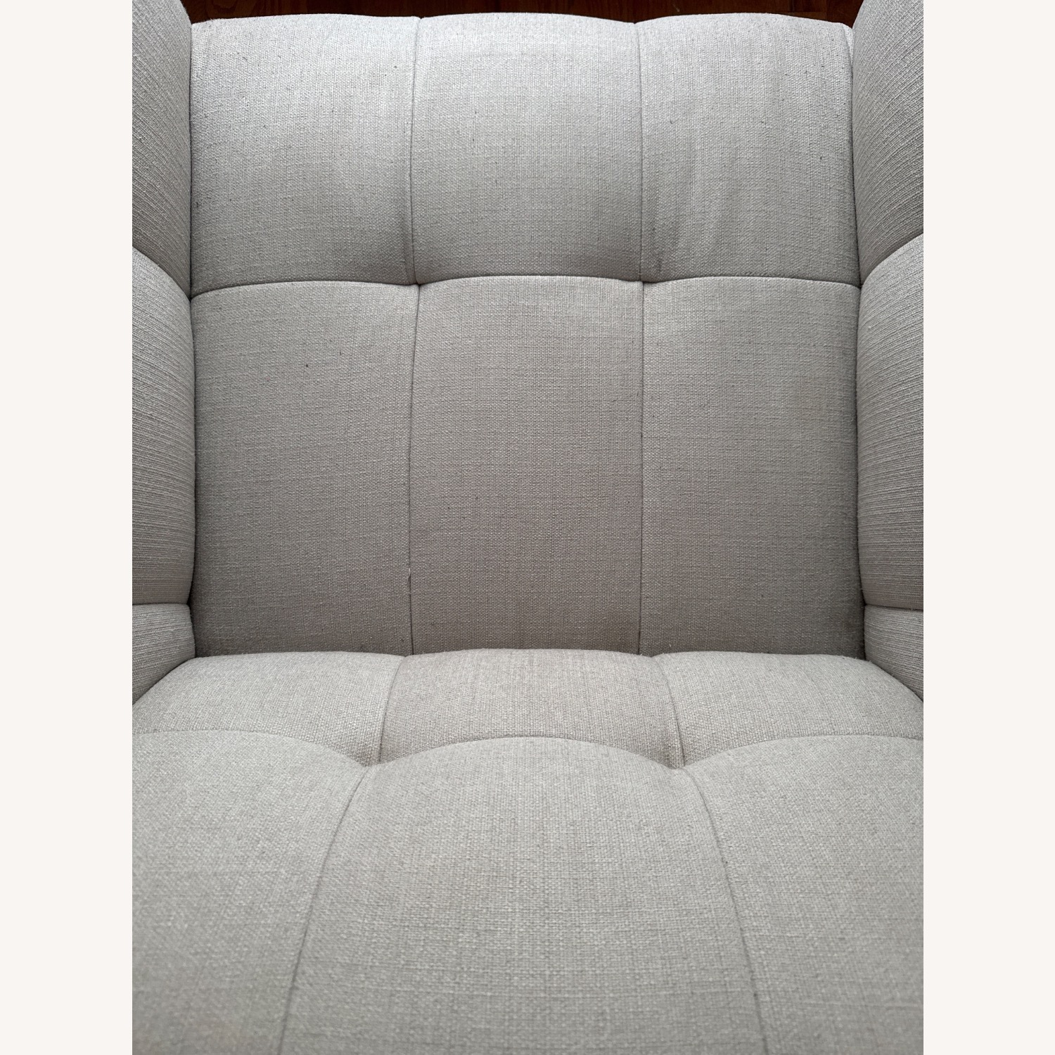 Natural Minimalist Accent Chair - image-6