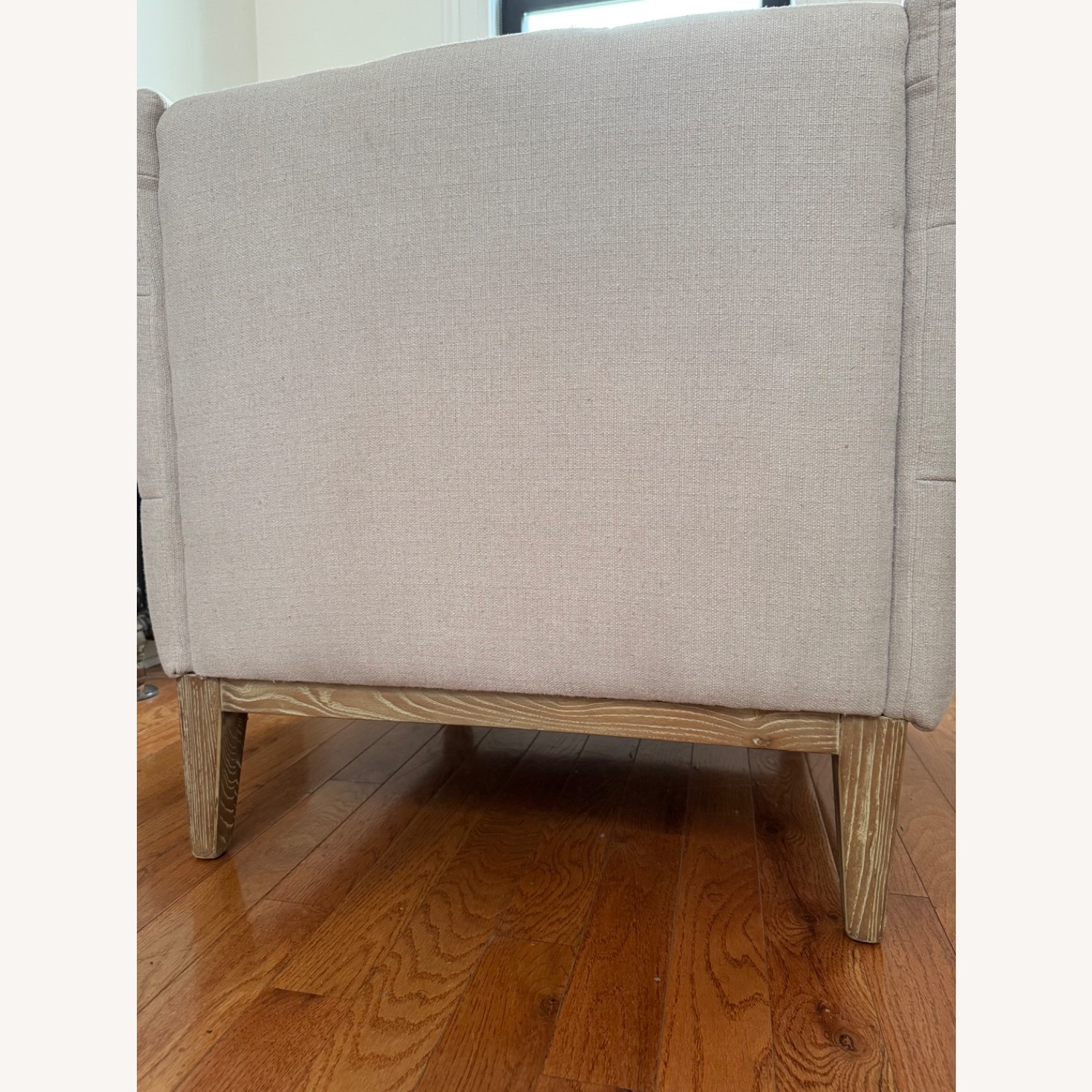 Natural Minimalist Accent Chair - image-4