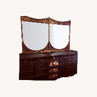 Venetian Grotto Dresser Ornate Goldleaf Mirror