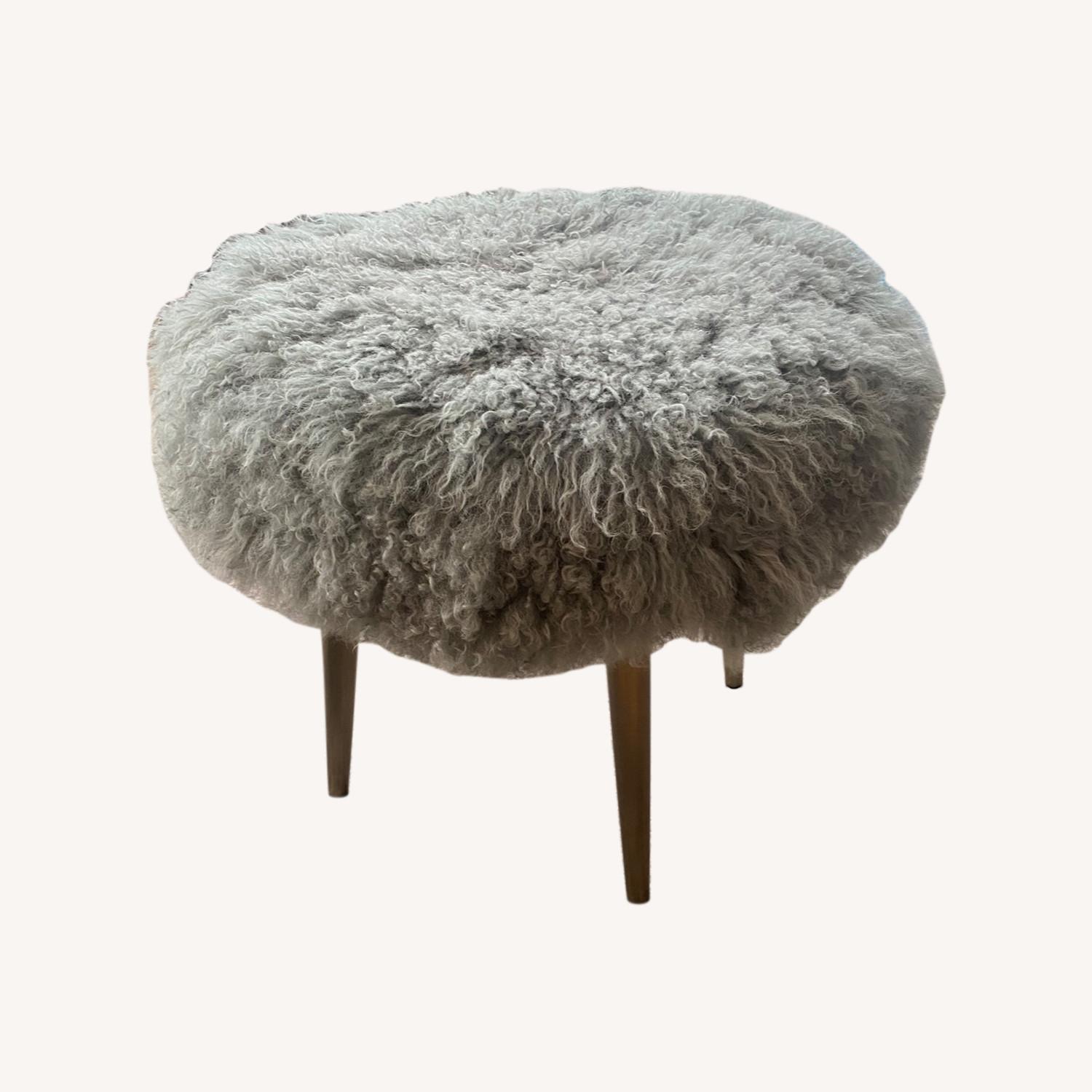 West Elm Ottoman - image-0